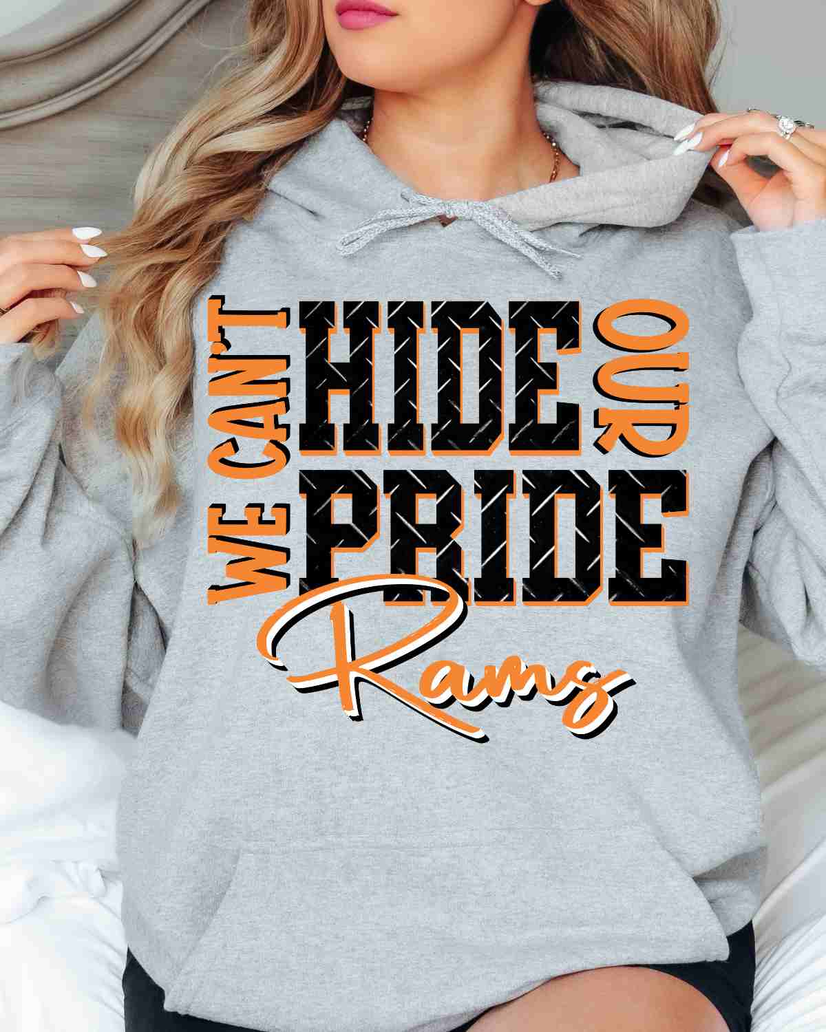 We Can't Hide Our Pride Rams DTF Transfer