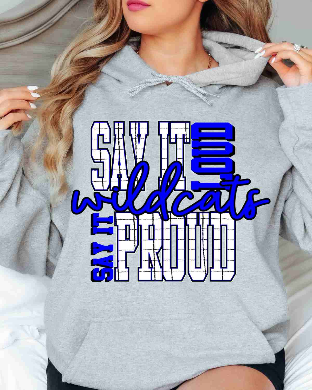 Say It Loud Proud Wildcats DTF Transfer