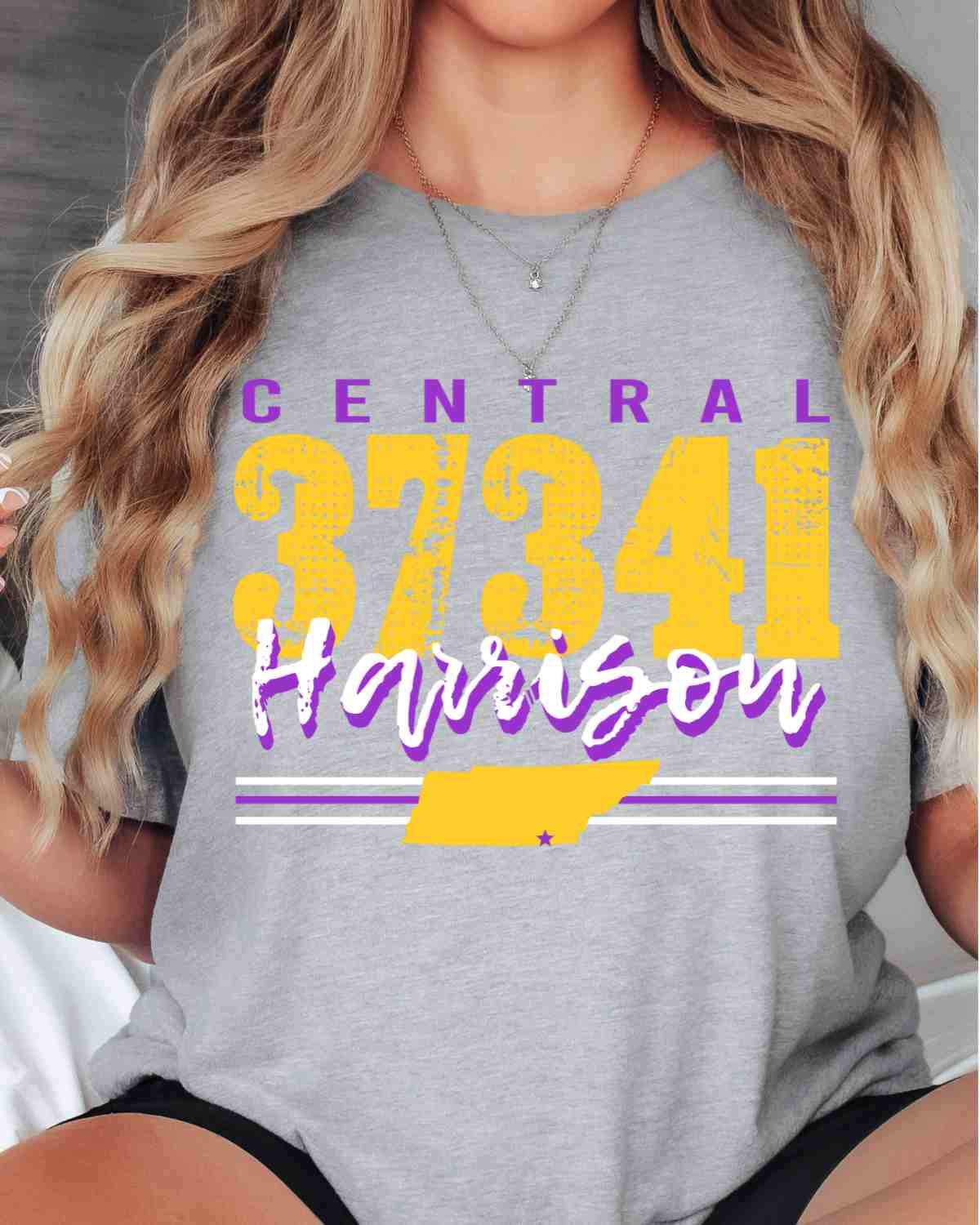 Central Harrison 37341 Logo DTF Transfer