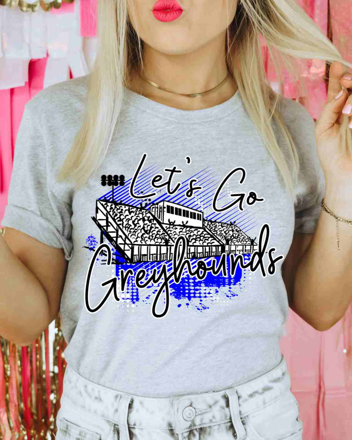 Let's Go Greyhounds Stadium DTF Transfer