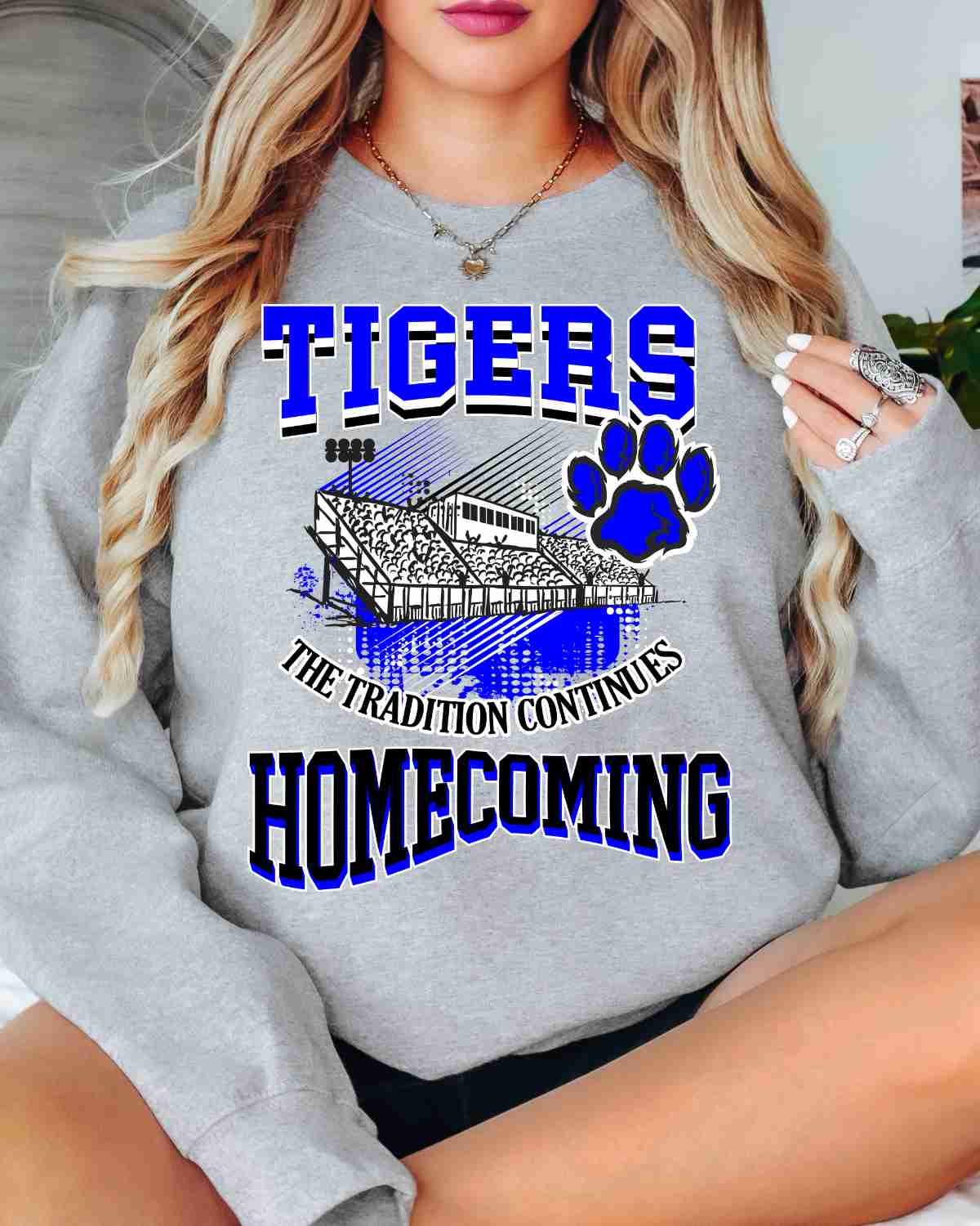 Tigers Homecoming The Tradition Continues DTF Transfer