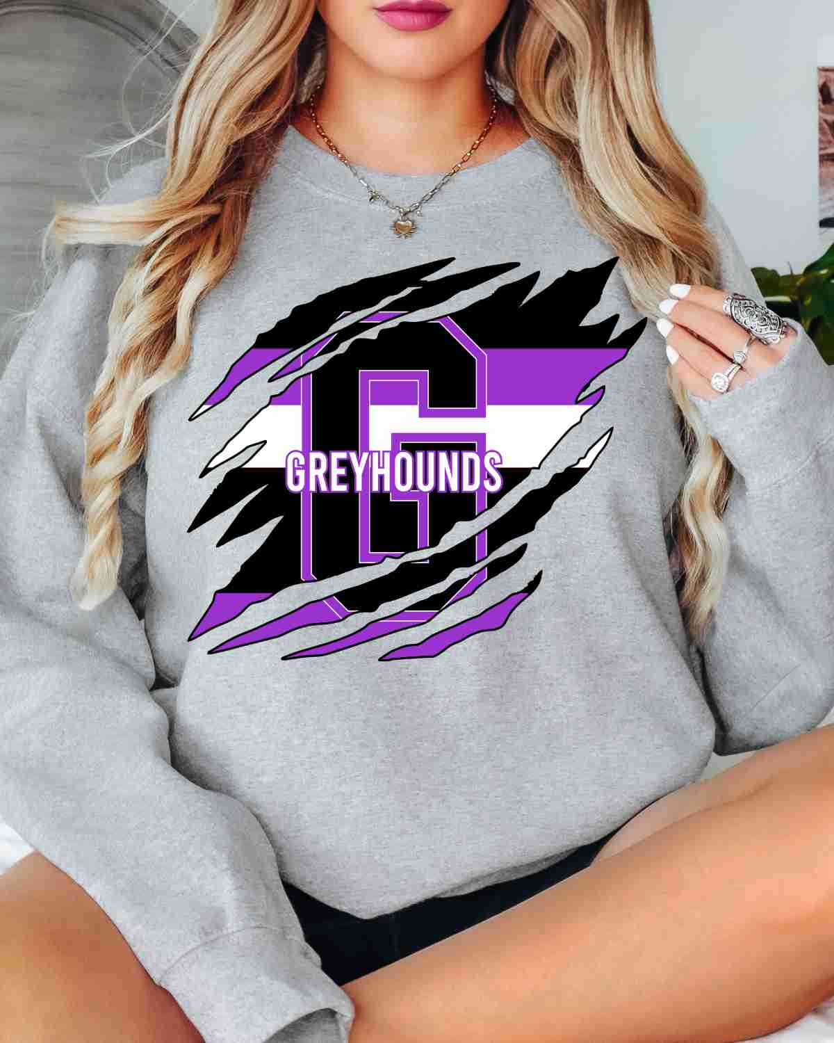 Greyhounds Swash Claw Mark DTF Transfer