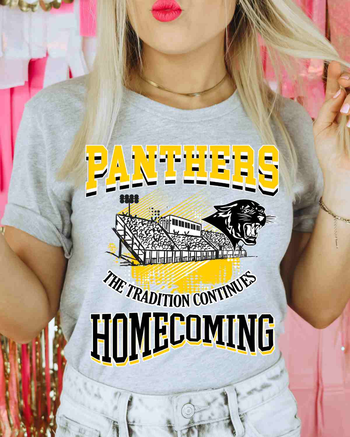 Panthers Homecoming The Tradition Continues DTF Transfer