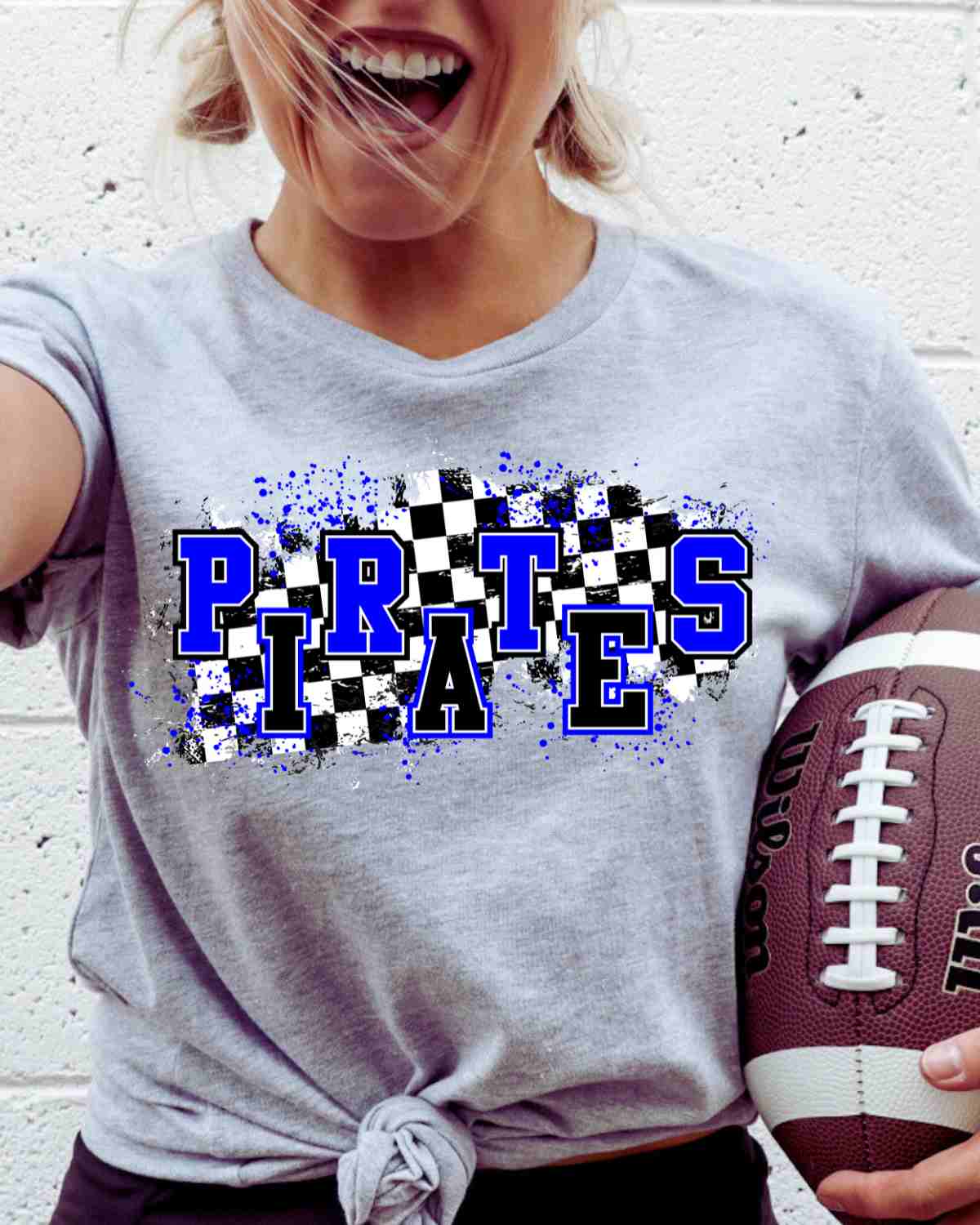 Pirates Checkered Swash DTF Transfer