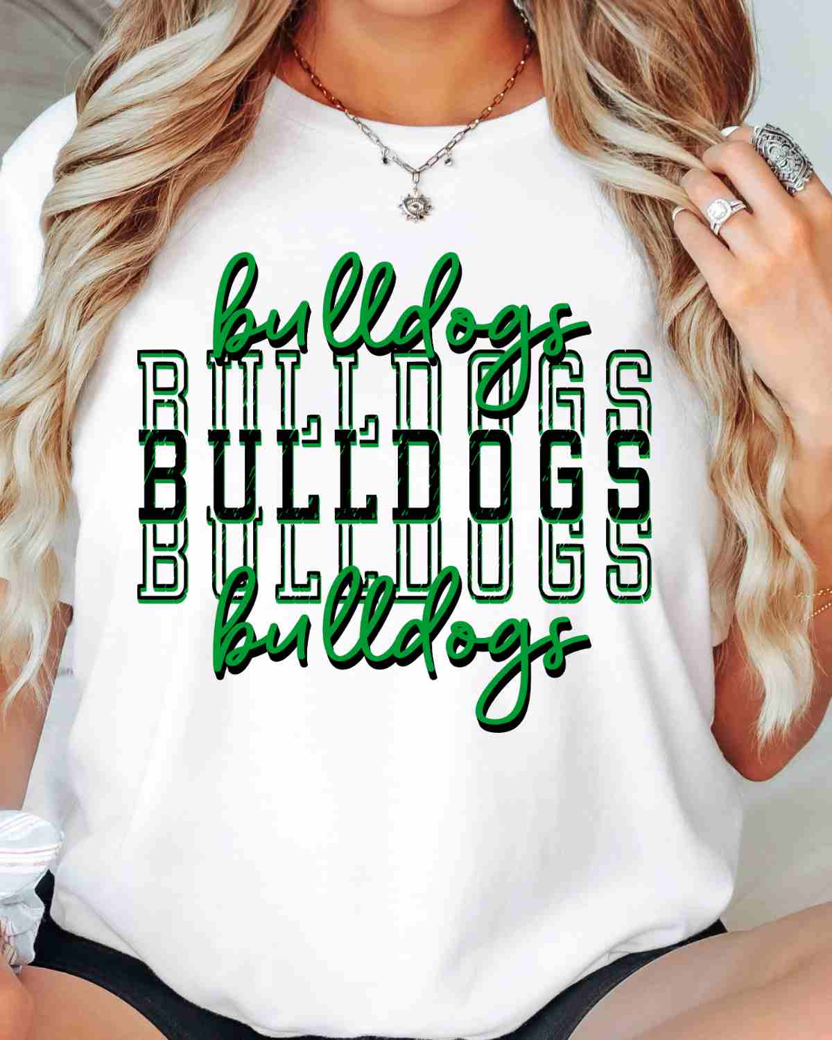 Bulldogs Repeating DTF Transfer