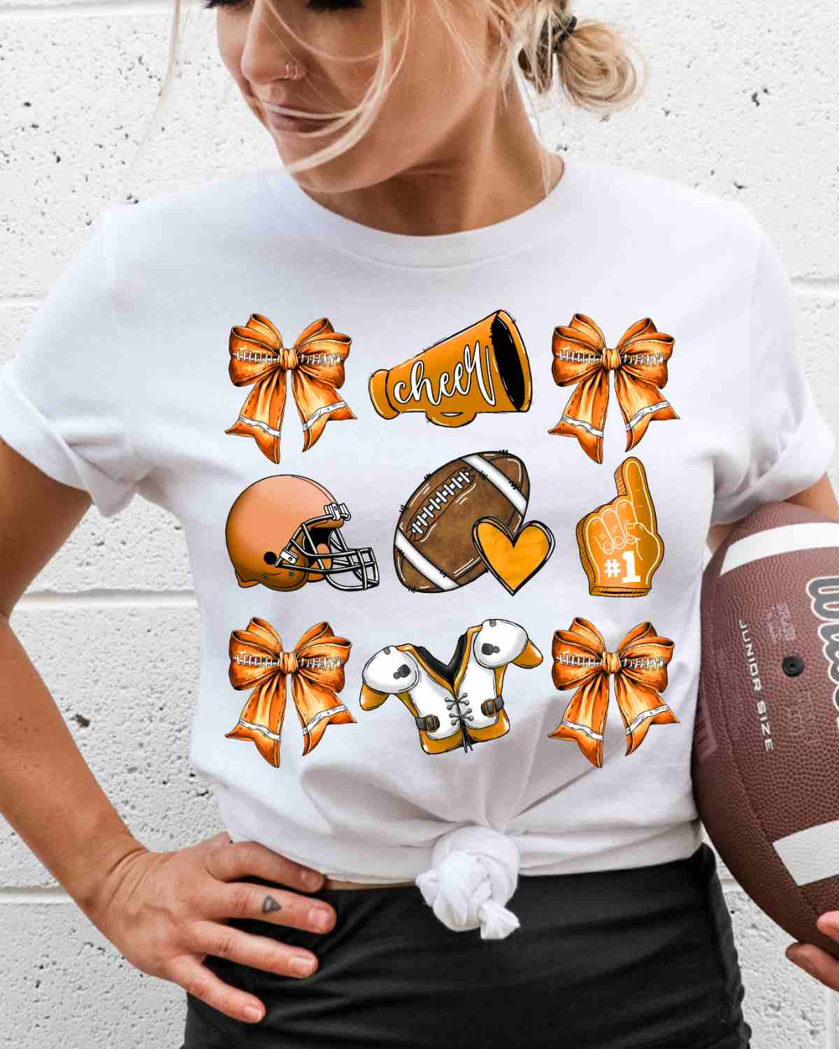 Football Coquette DTF Transfer