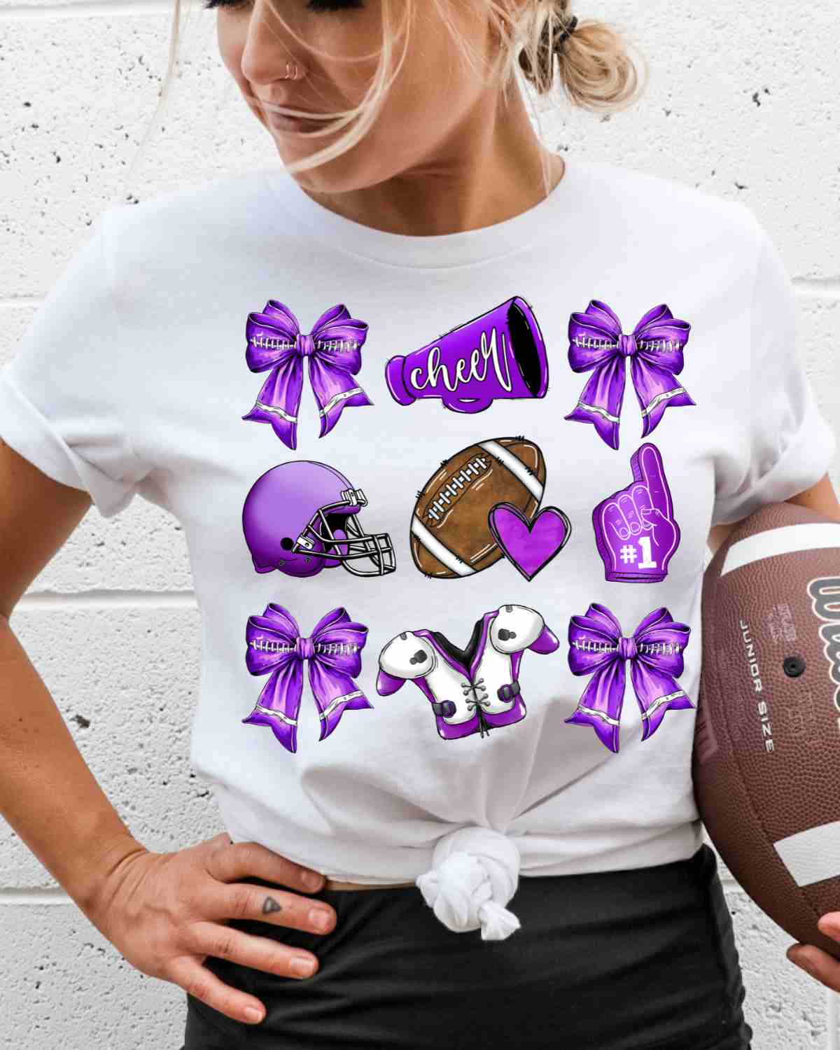 Football Coquette DTF Transfer