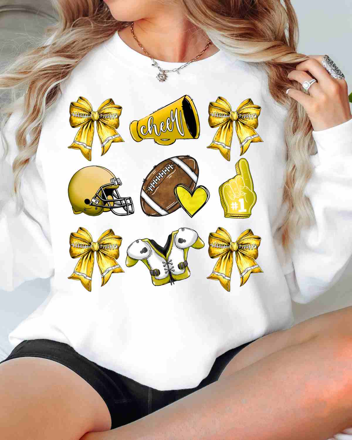 Football Coquette DTF Transfer