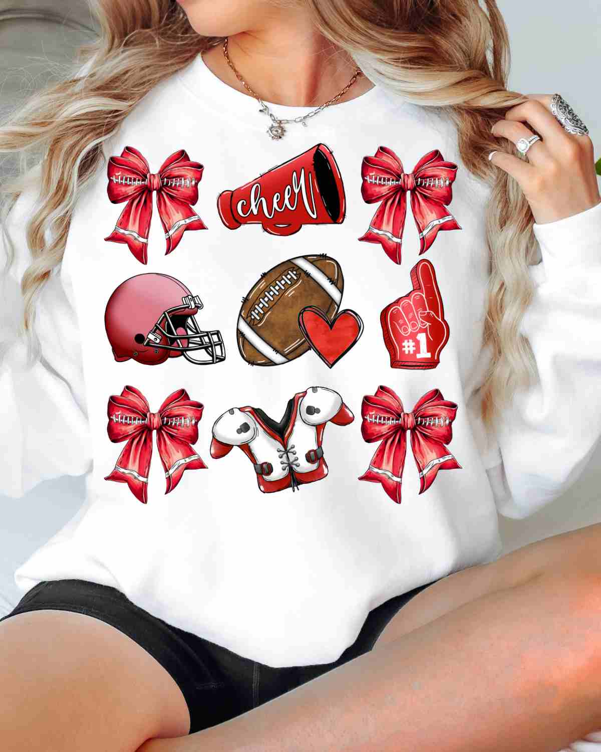 Football Coquette DTF Transfer