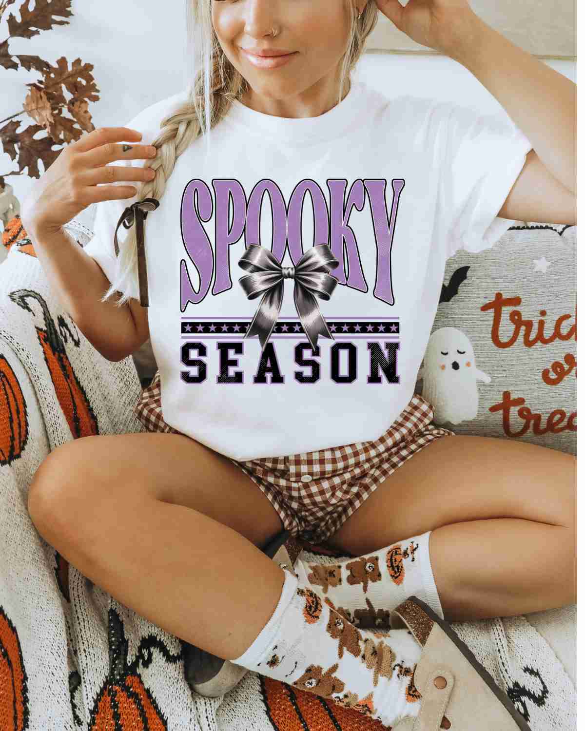 Spooky Season Stars DTF Transfer
