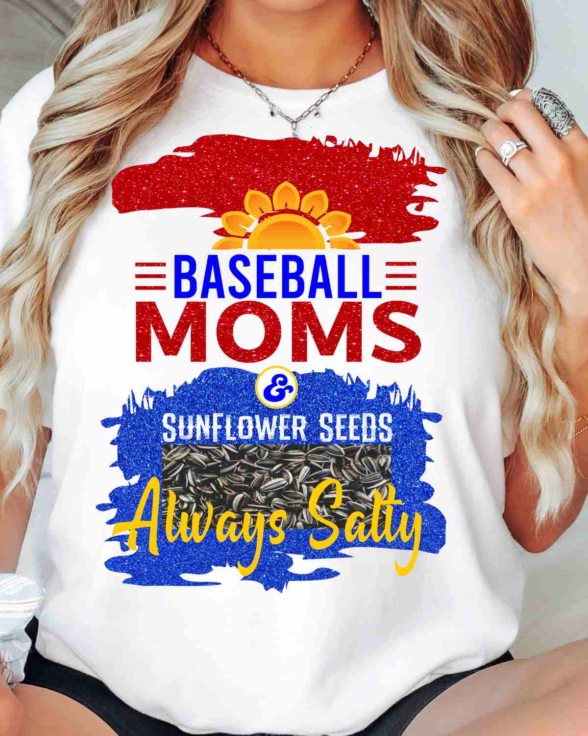 Baseball Mom Sunflower Seed DTF Transfer