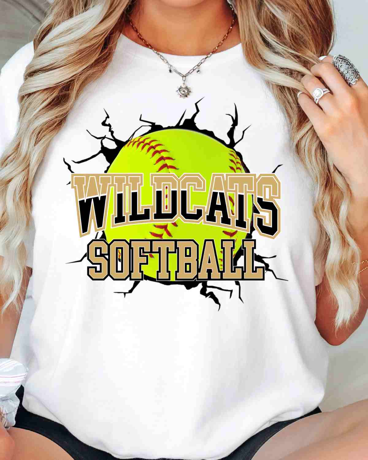 Wildcats Softball Break Through DTF Transfer