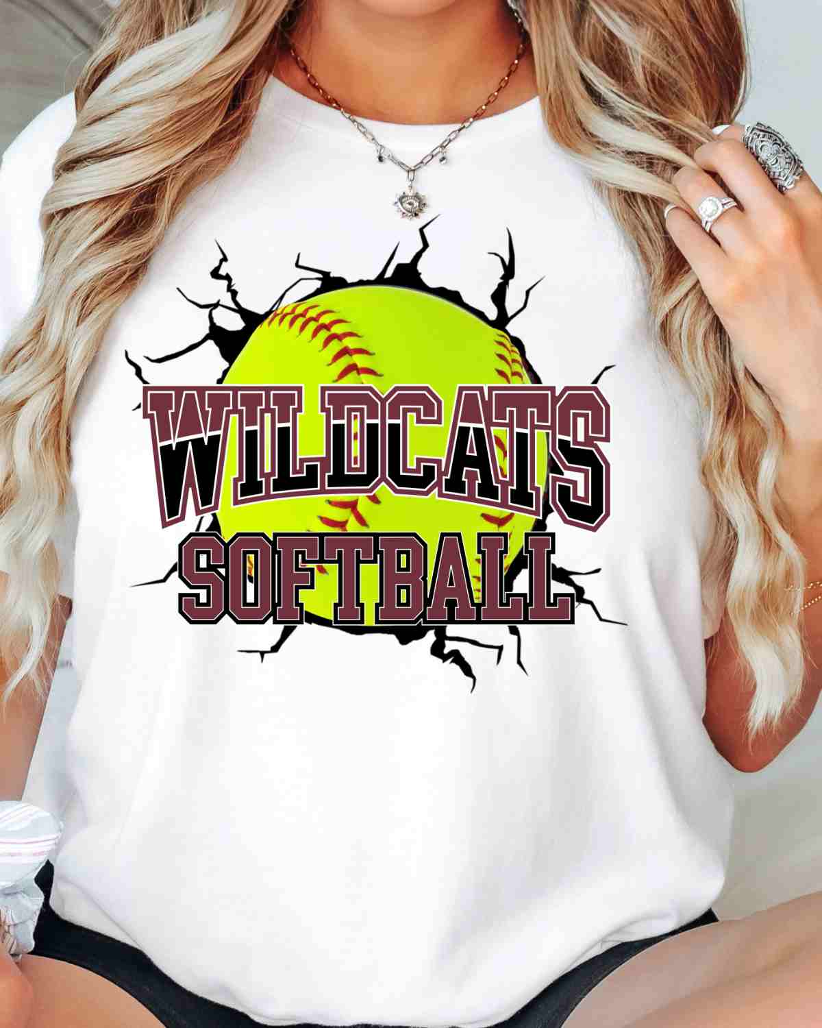 Wildcats Softball Break Through DTF Transfer