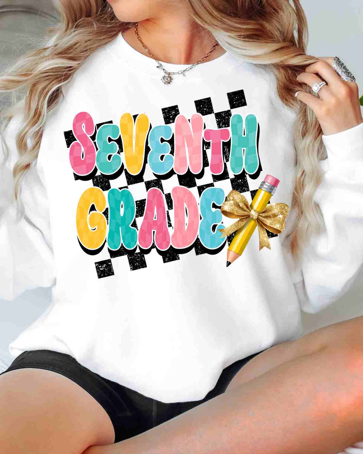 Grade Checkered DTF Transfer - Rustic Grace Heat Transfer Company