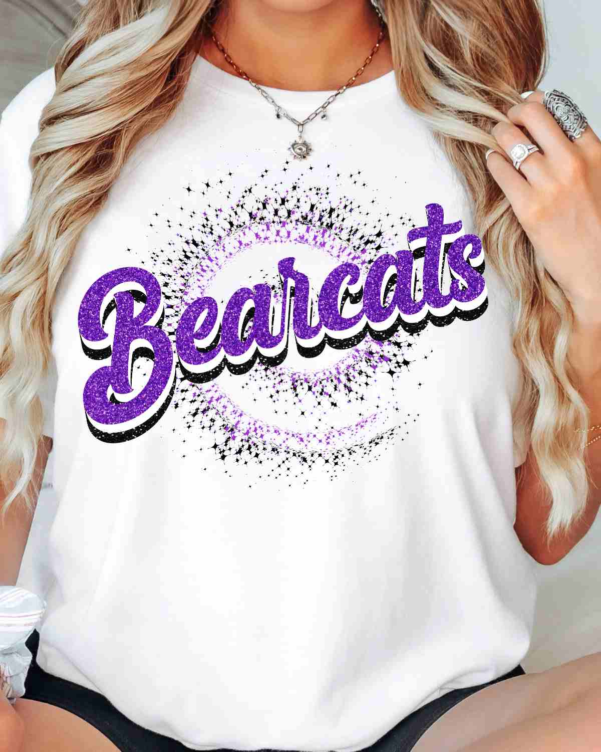 Bearcats Swirl DTF Transfer