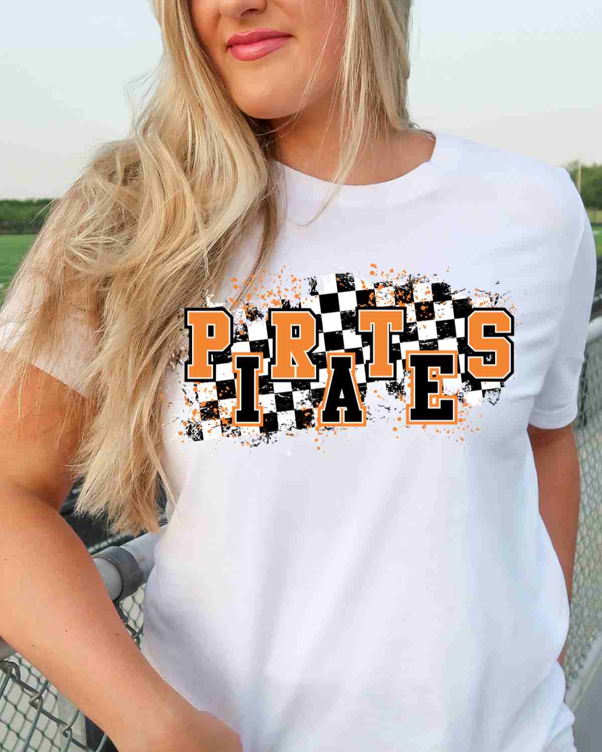 Pirates Checkered Swash DTF Transfer