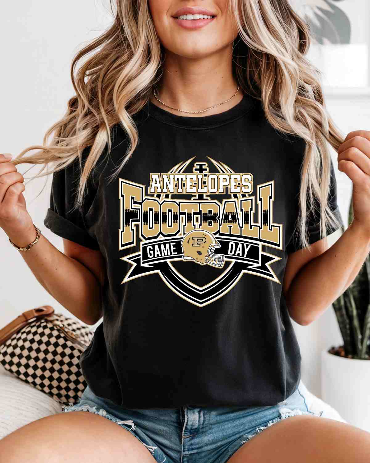 Post Antelopes Football Game Day Banner DTF Transfer