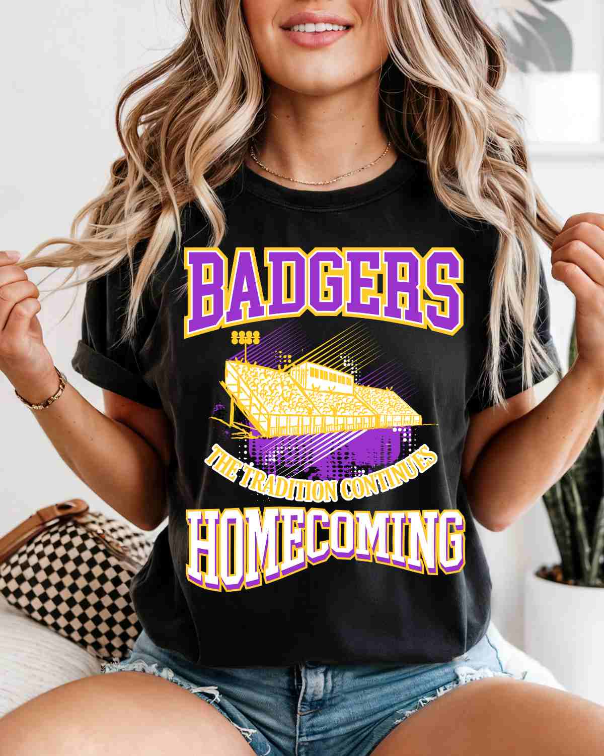 Badgers Homecoming Tradition DTF Transfer