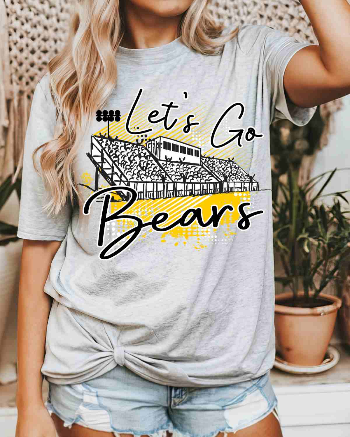 Let's Go Bears Stadium DTF Transfer