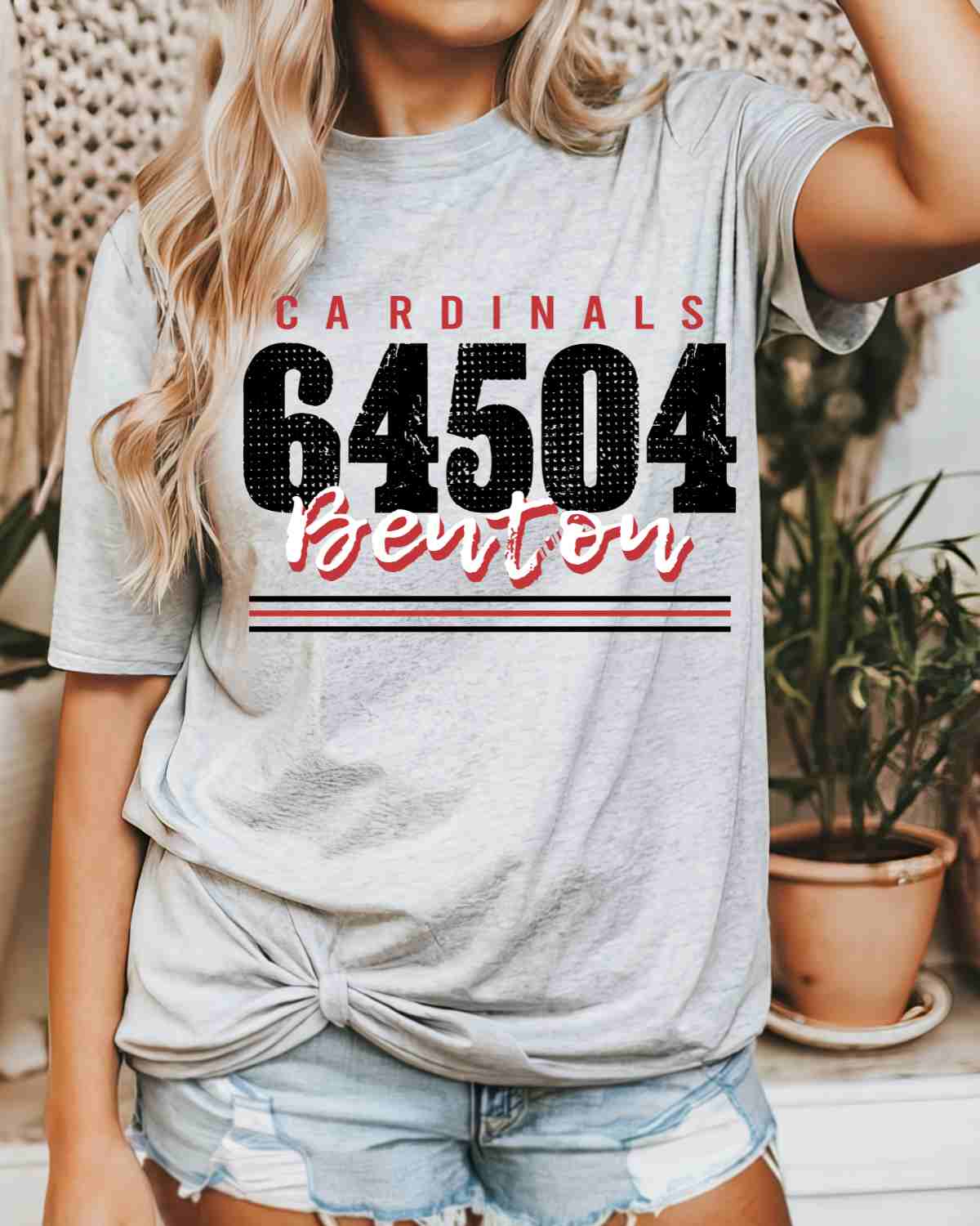 Benton Cardinals 64504 DTF Transfer