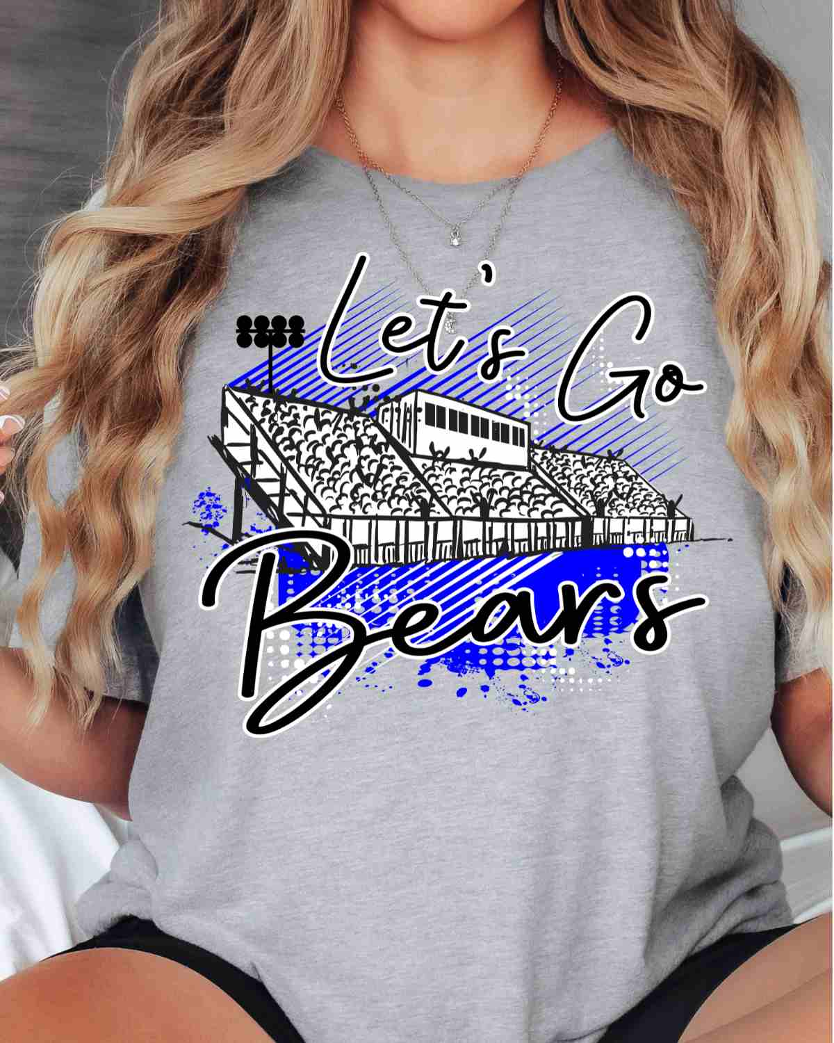 Let's Go Bears Stadium DTF Transfer