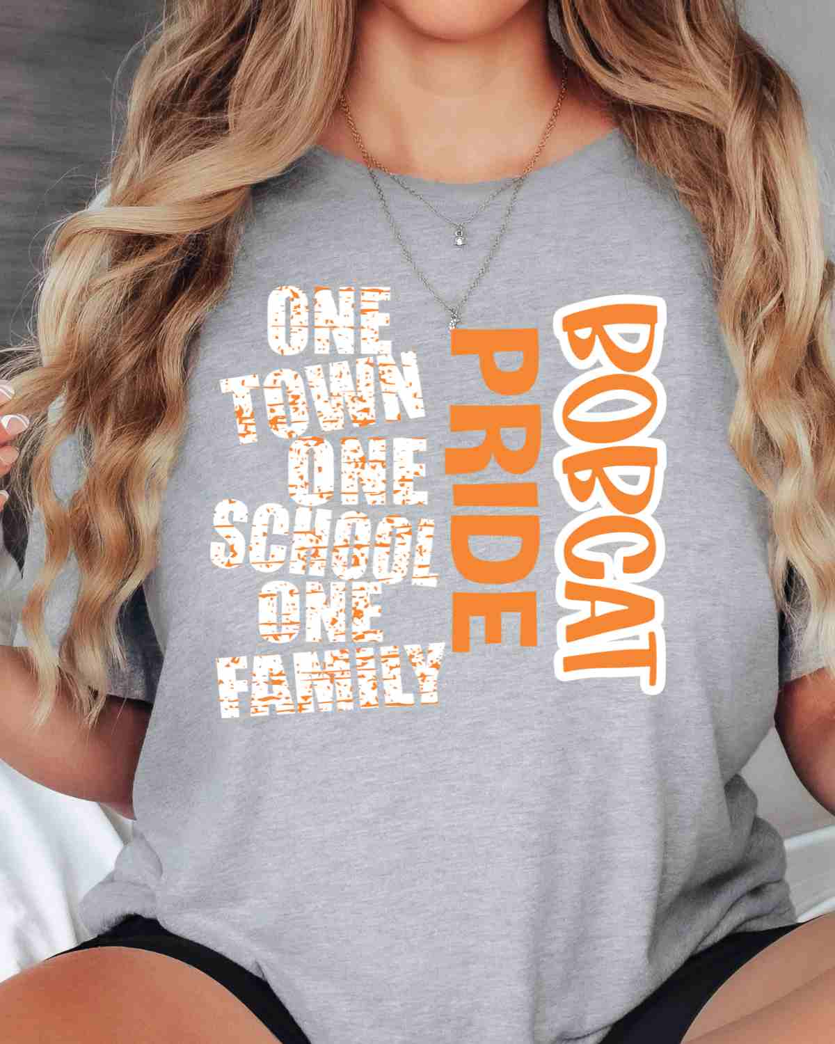 One Town One School Bobcats Pride DTF Transfer