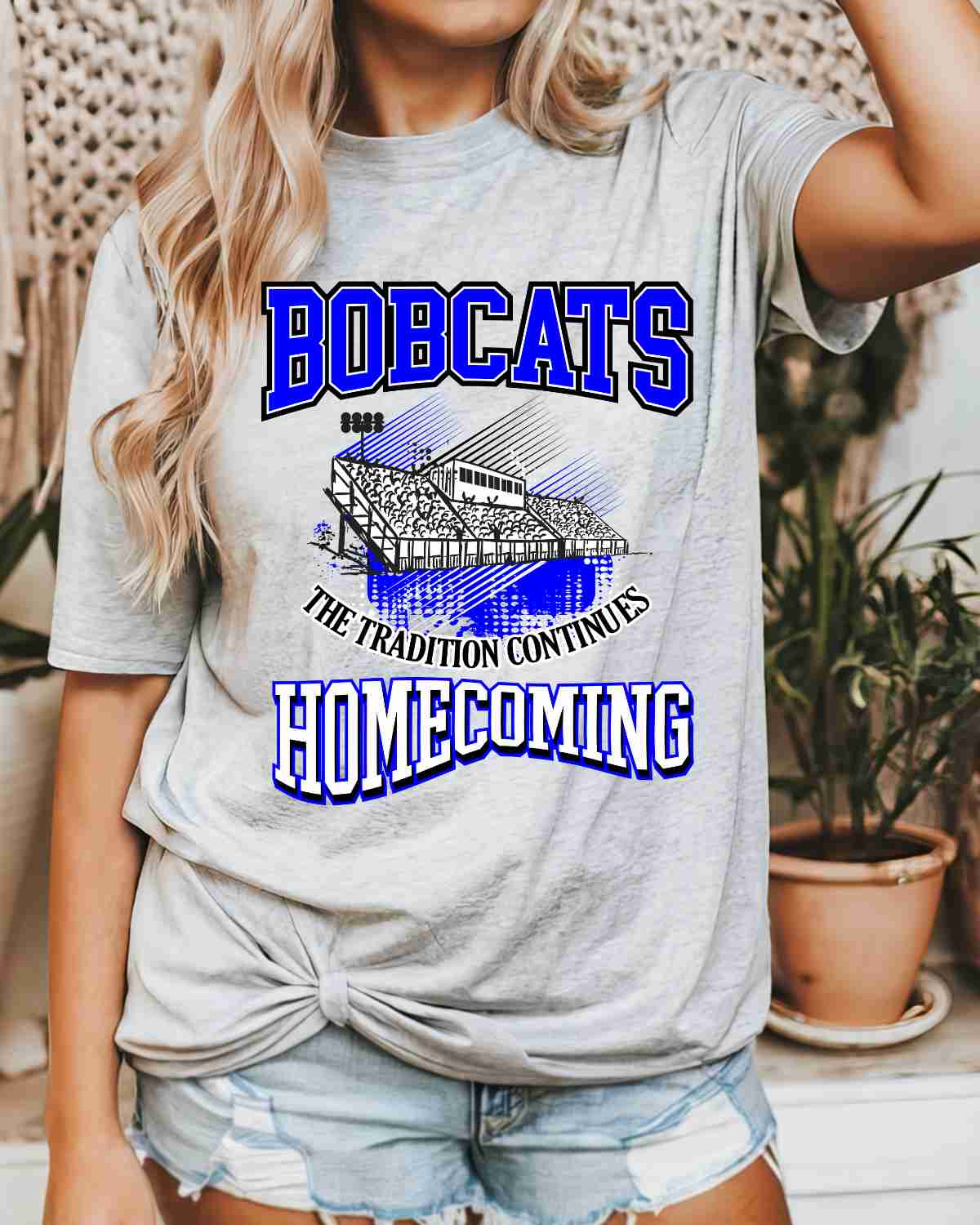 Bobcats Homecoming Tradition Continues DTF Transfer