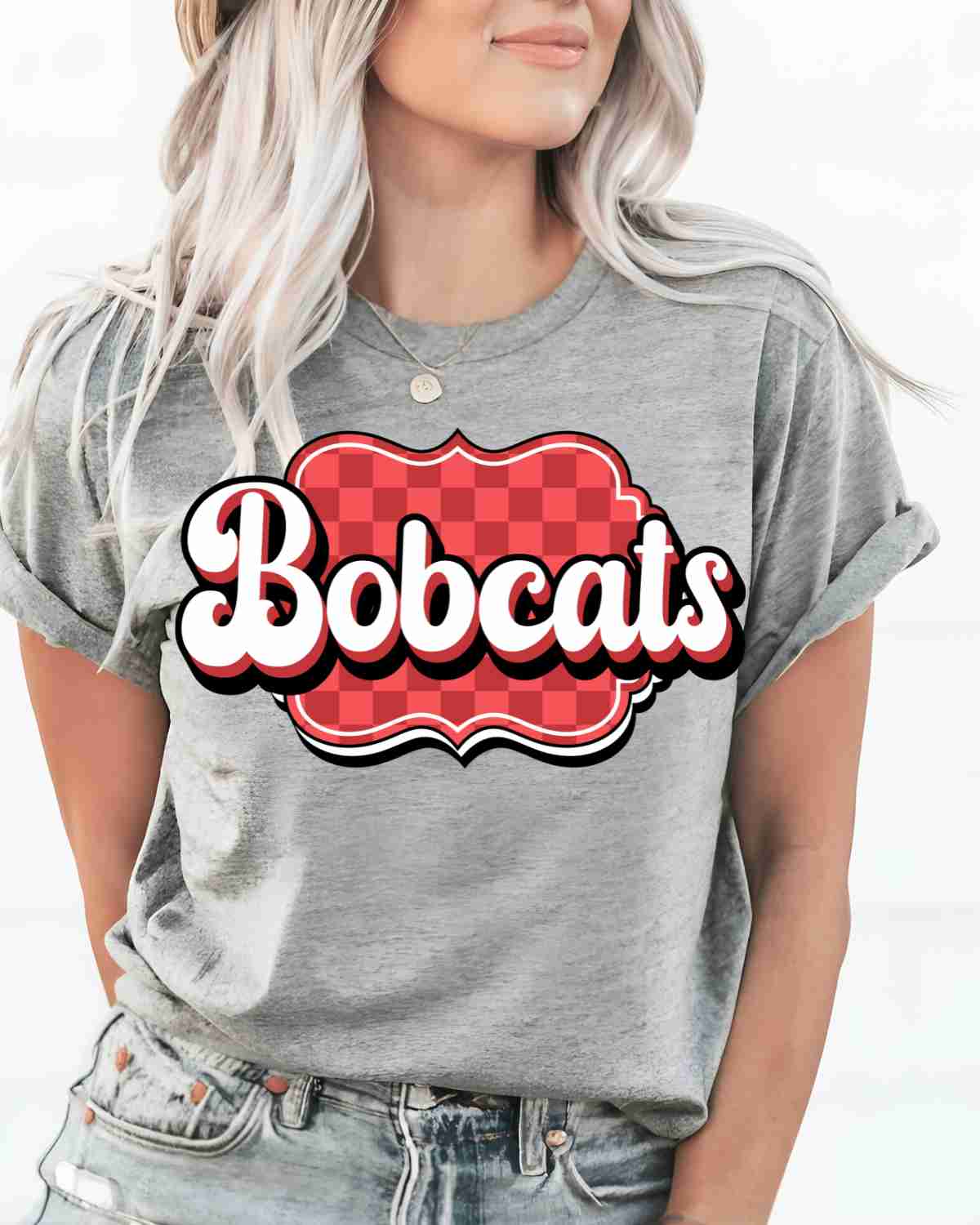 Bobcats Retro Bracket DTF Transfer