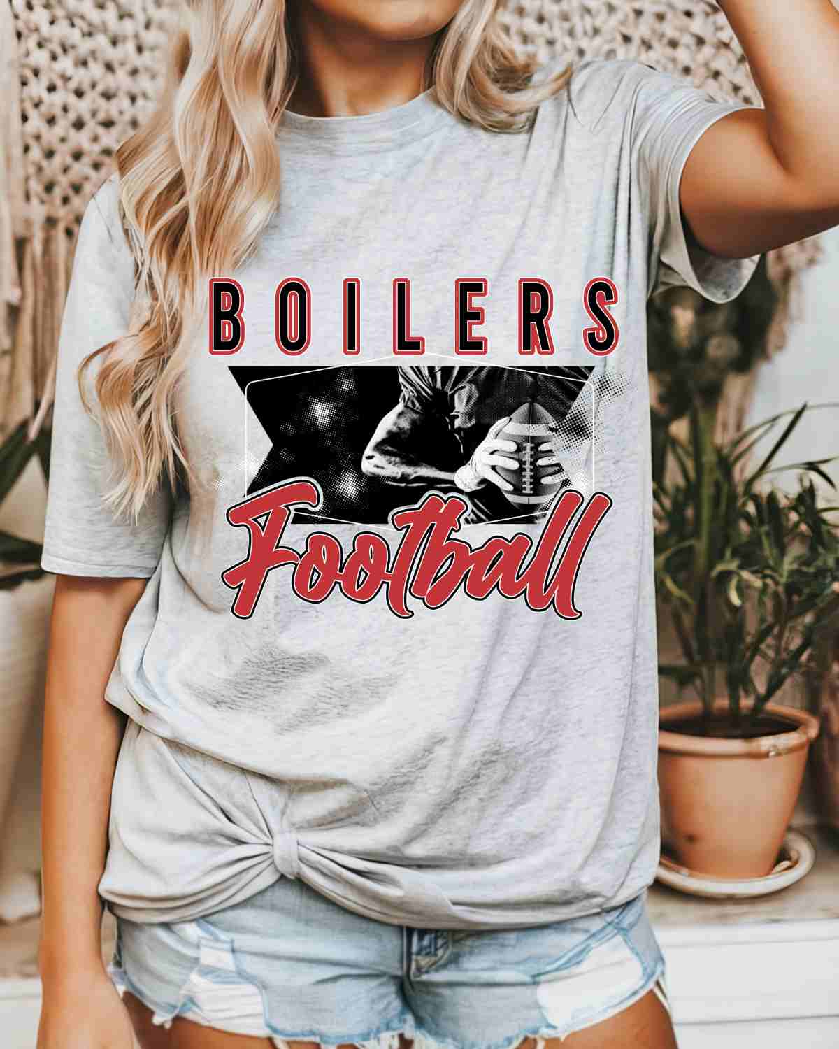 Boilers Football Photo DTF Transfer