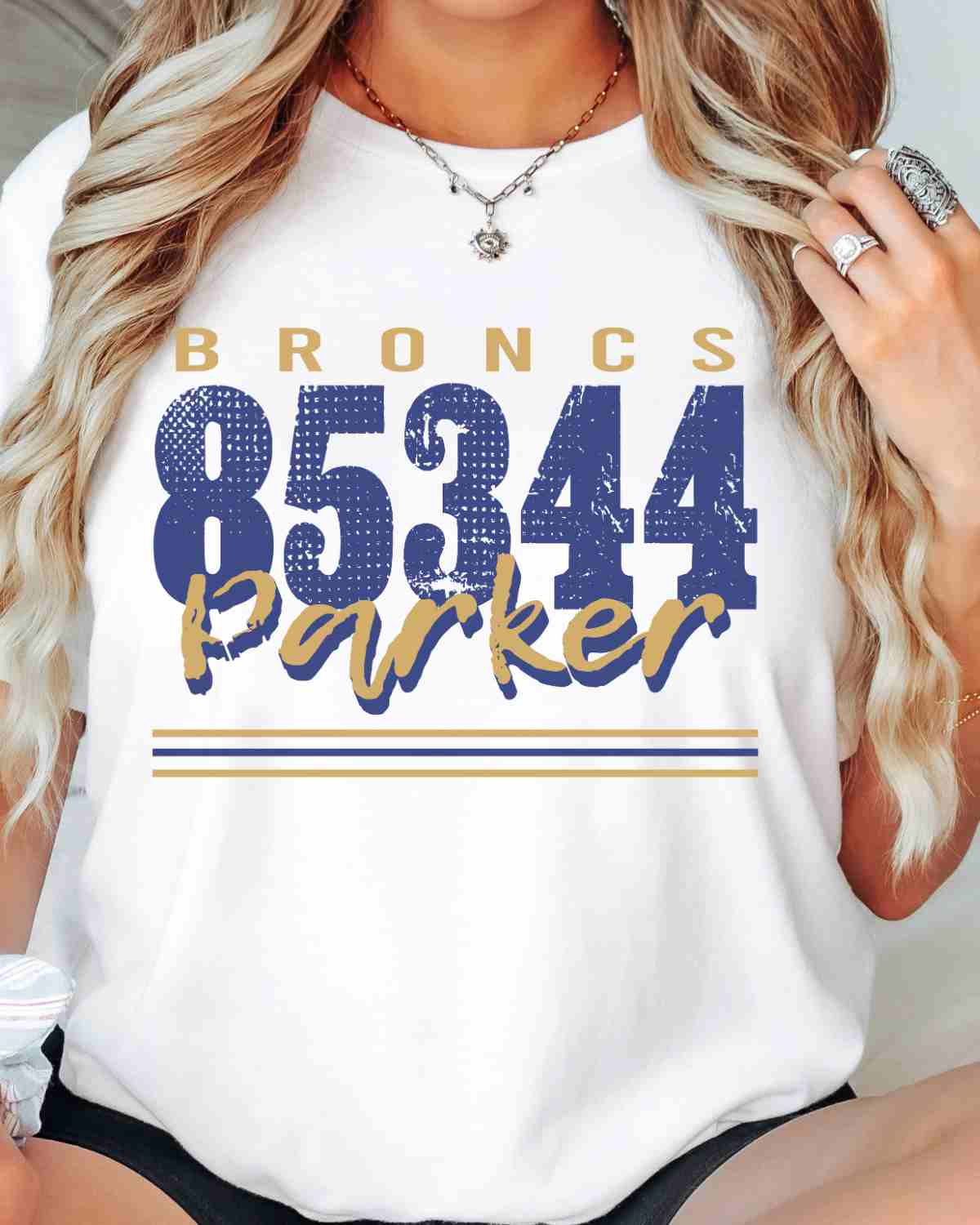 Parker Broncs 85344 DTF Transfer