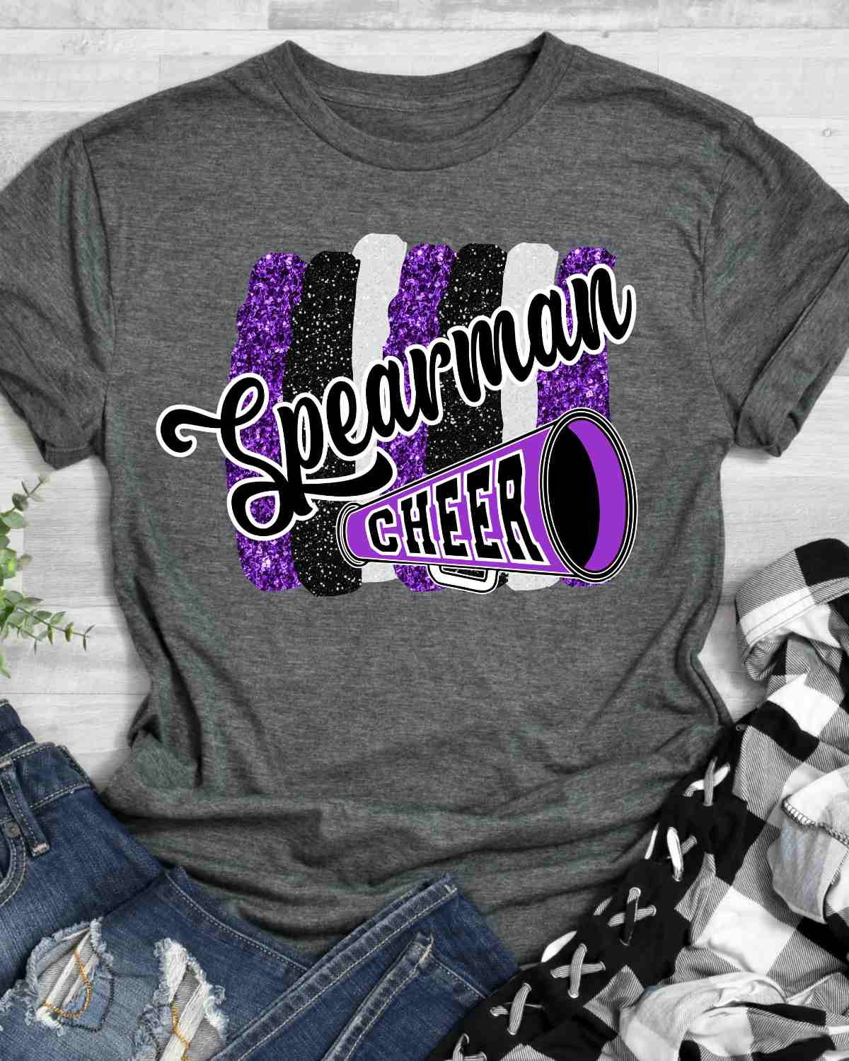 Spearman Cheer Swash DTF Transfer