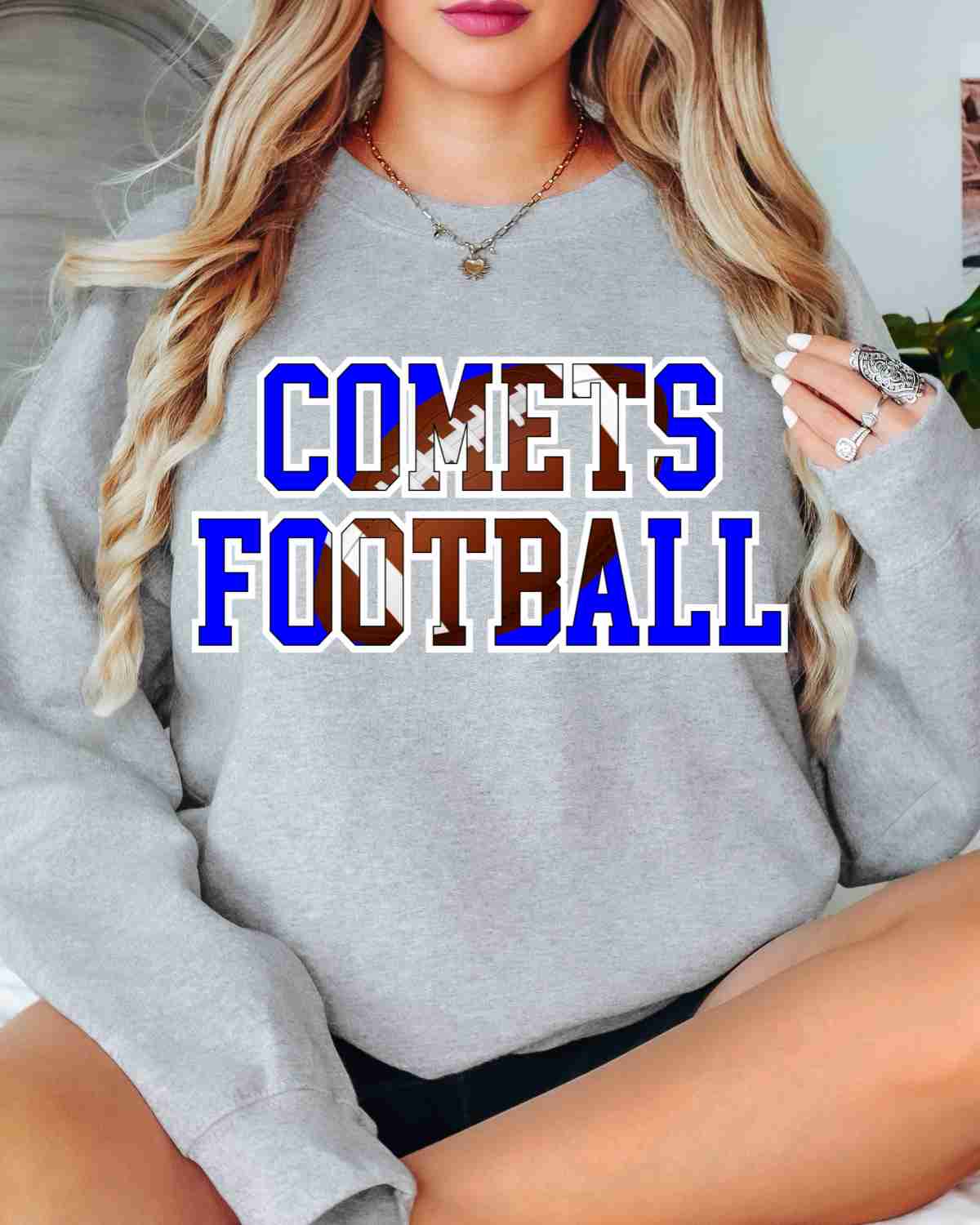 Comets Football Words DTF Transfer