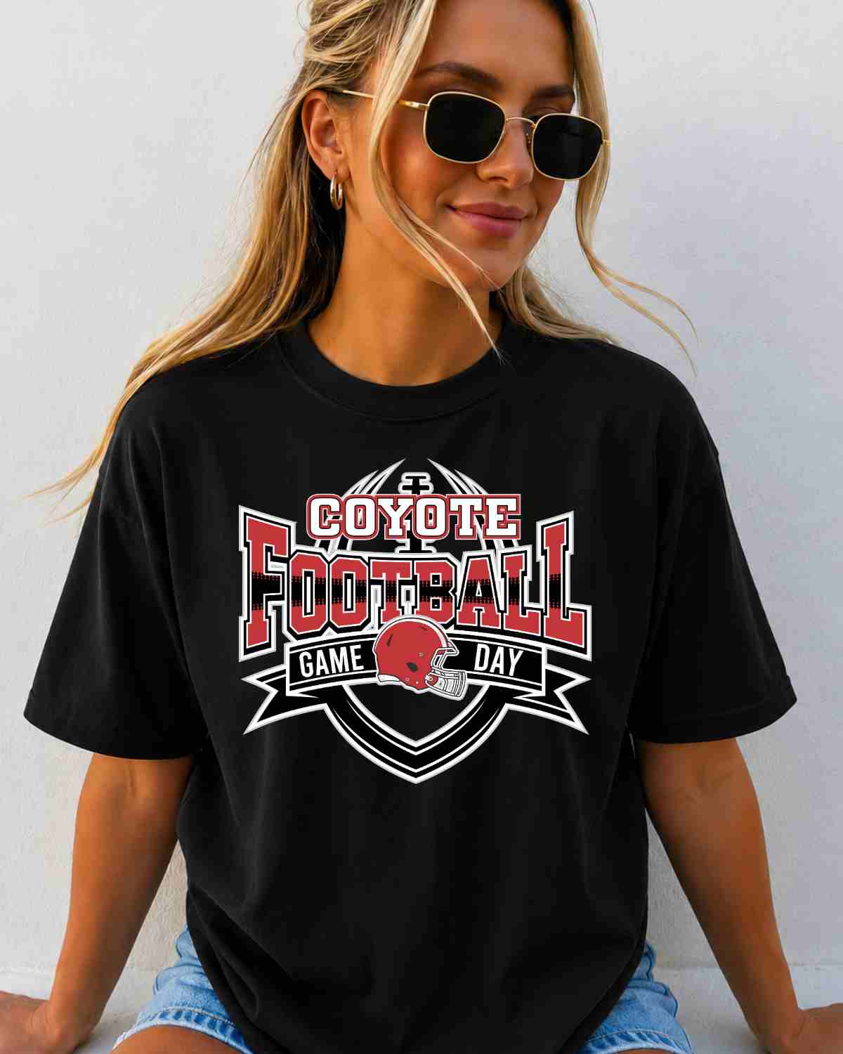 Coyote Football Game Day Banner DTF Transfer