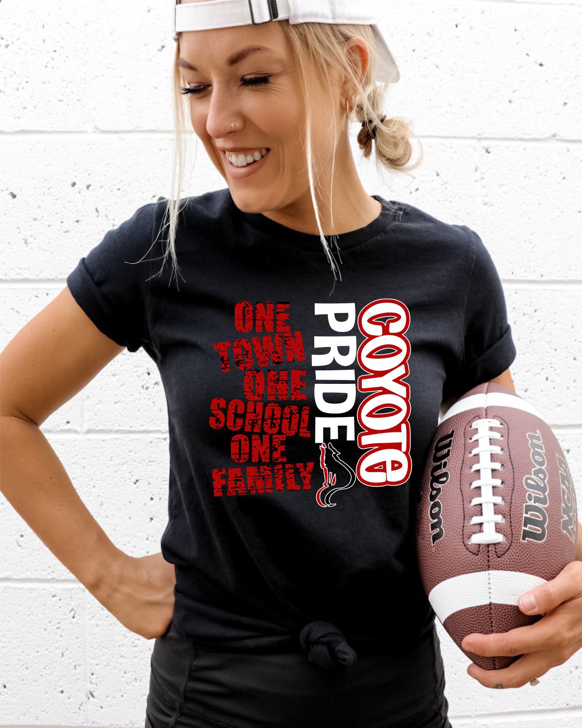 One Town One School Coyote Pride DTF Transfer