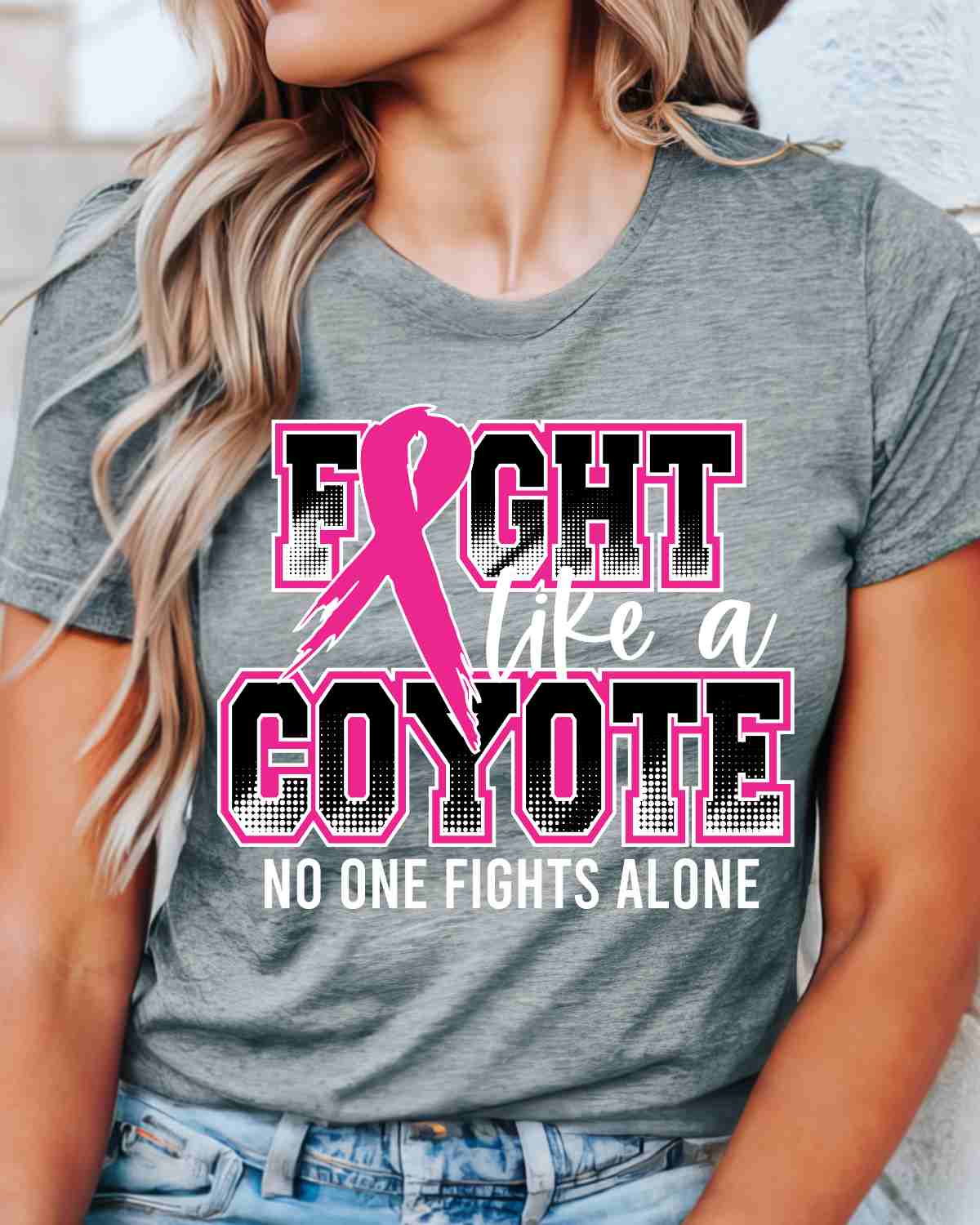 Fight Like a Coyote DTF Transfer