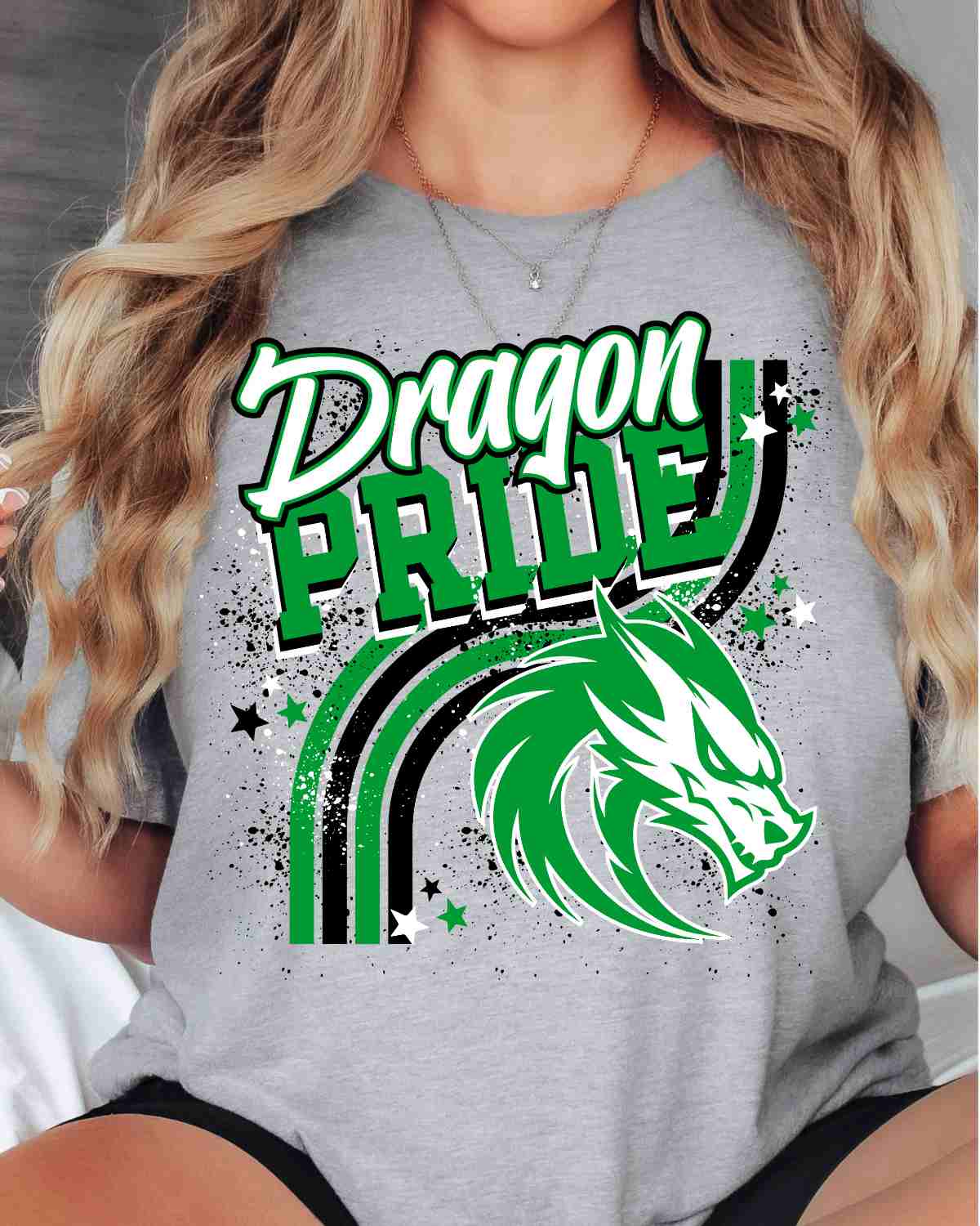 Dragon Pride Wavy Stripes DTF Transfer