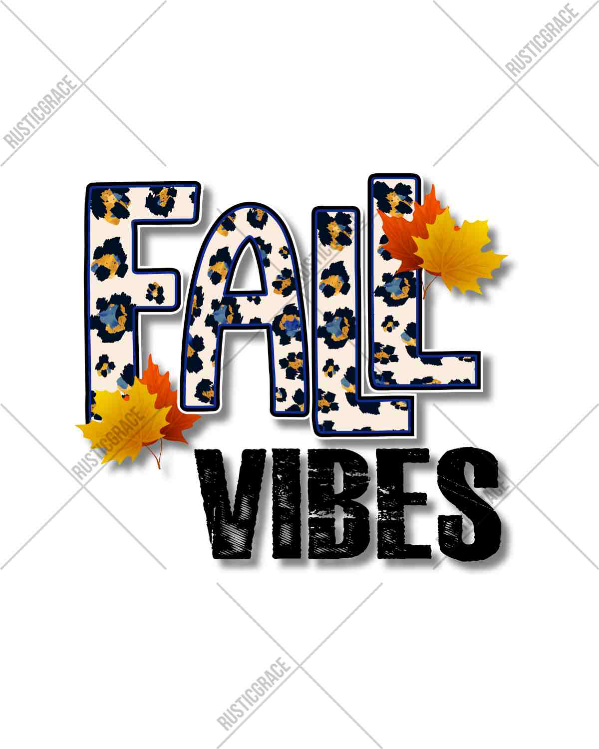 Fall Vibes DTF Transfer