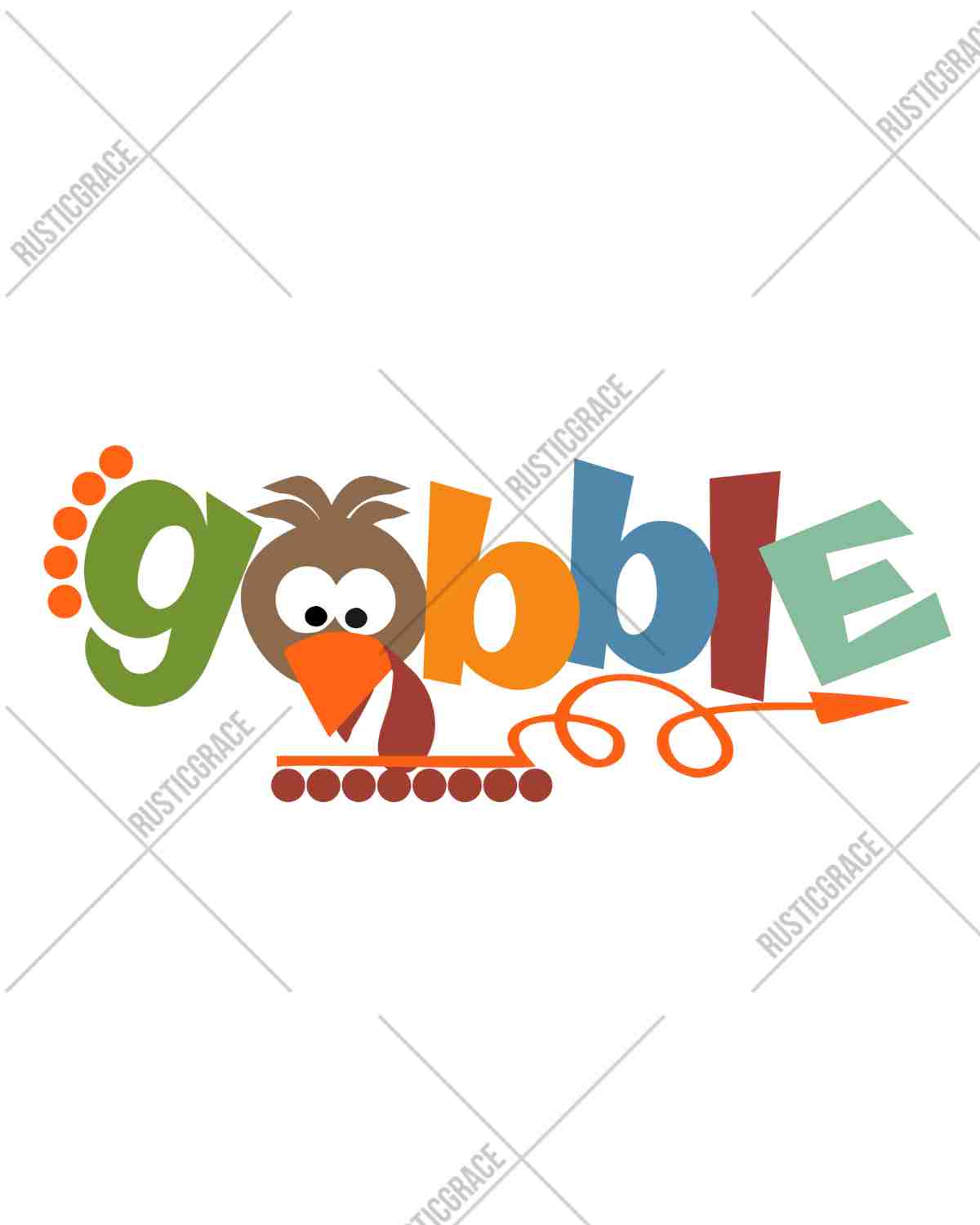 Gobble Word DTF Transfer