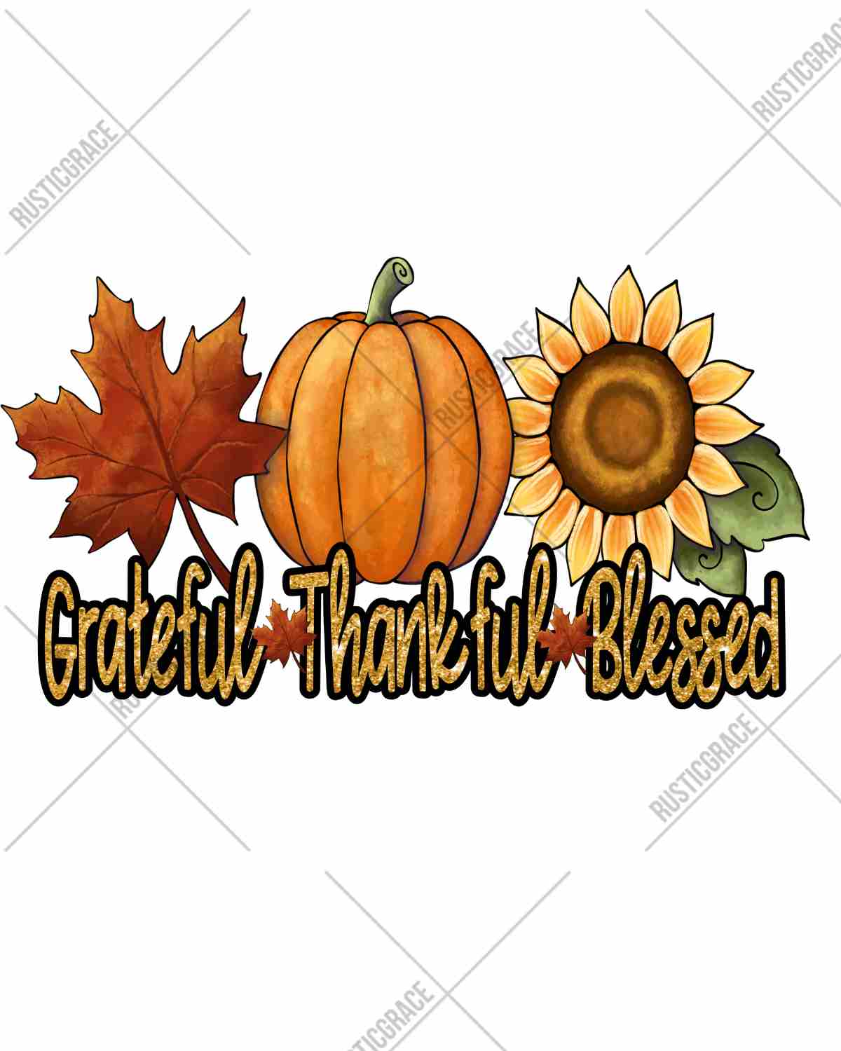 Grateful Thankful Blessed Transfer