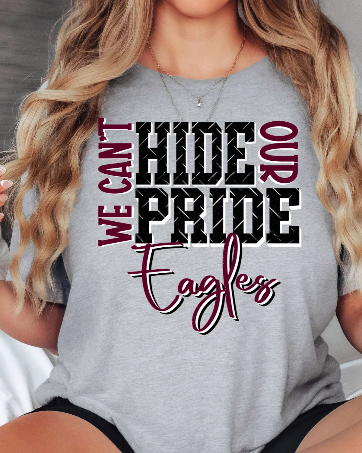 We Can't Hide Pride Eagles DTF Transfer