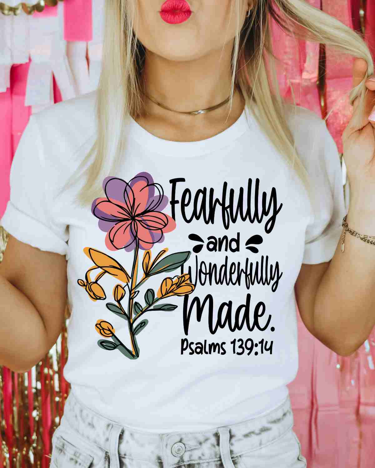 Fearfully & Wonderfully Made DTF Transfer