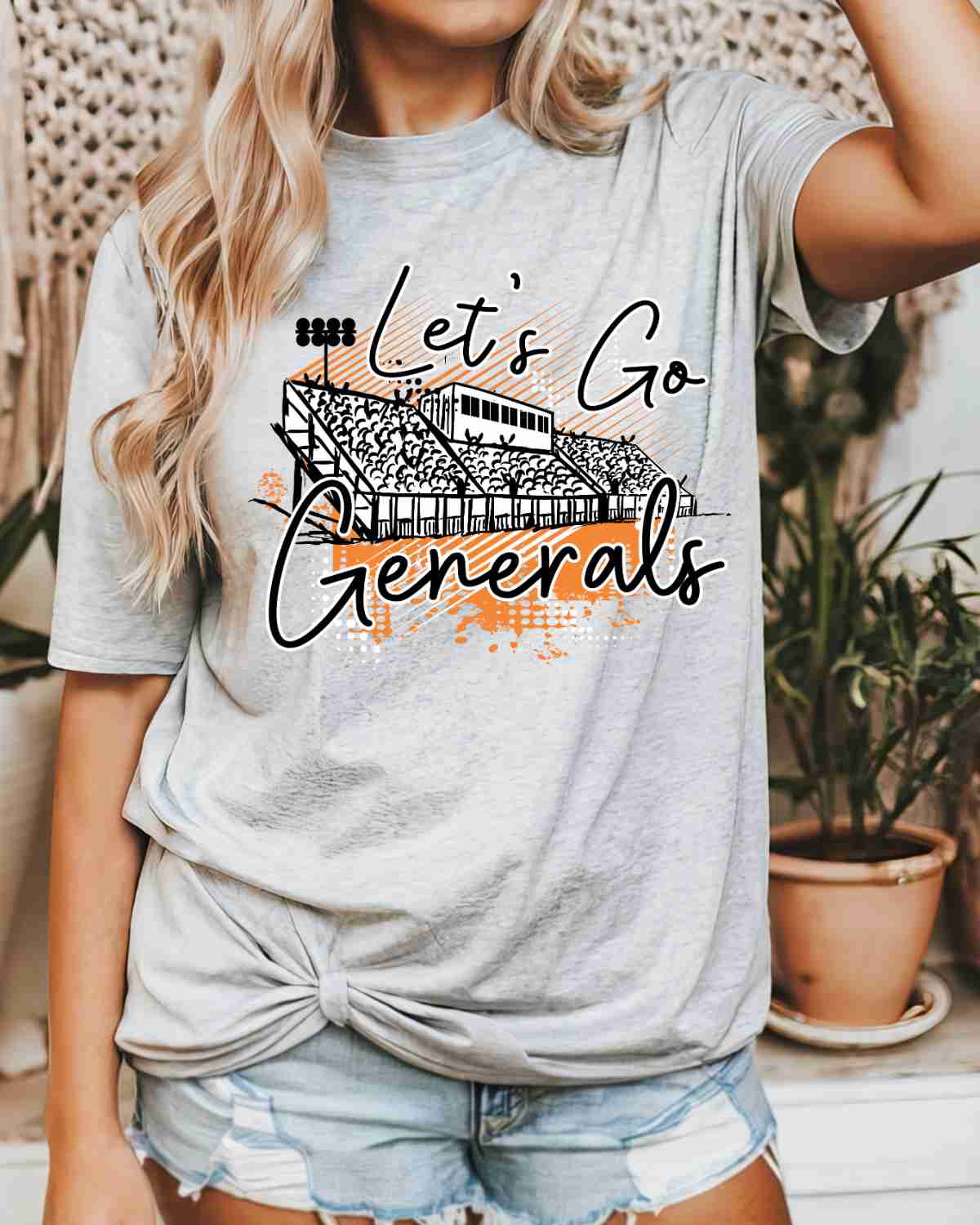 Let's Go Generals Stadium DTF Transfer