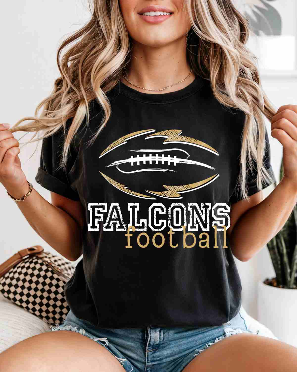 Falcons Football Tribal DTF Transfer