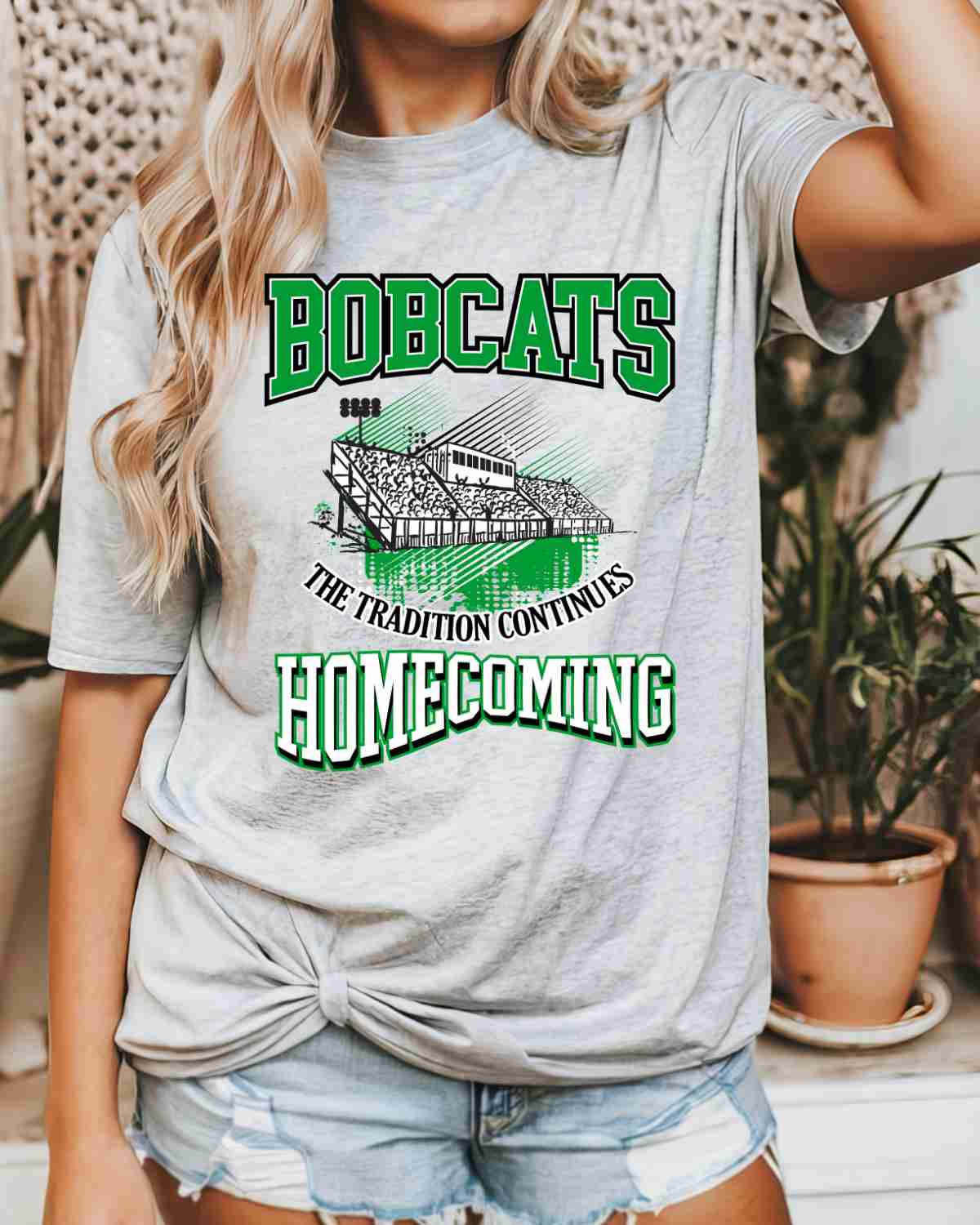 Bobcats Homecoming Tradition Continues DTF Transfer