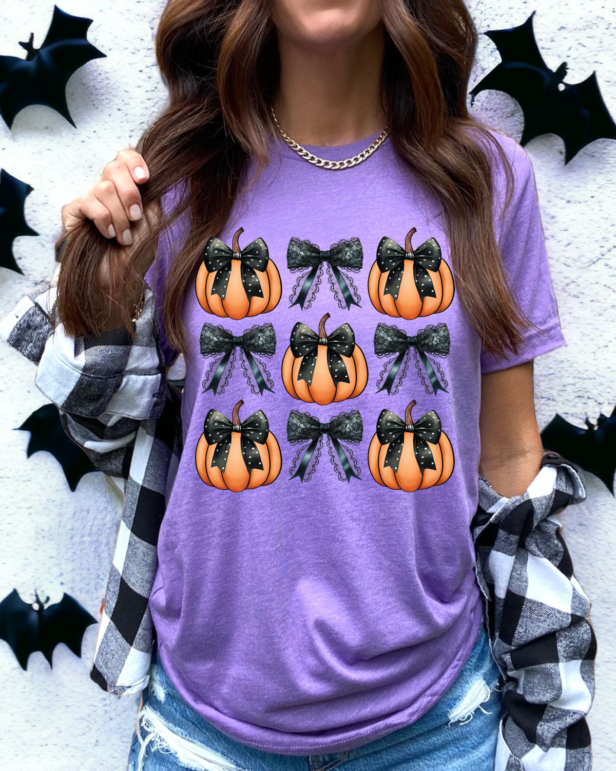 Coquette Pumpkins & Bows DTF Transfer