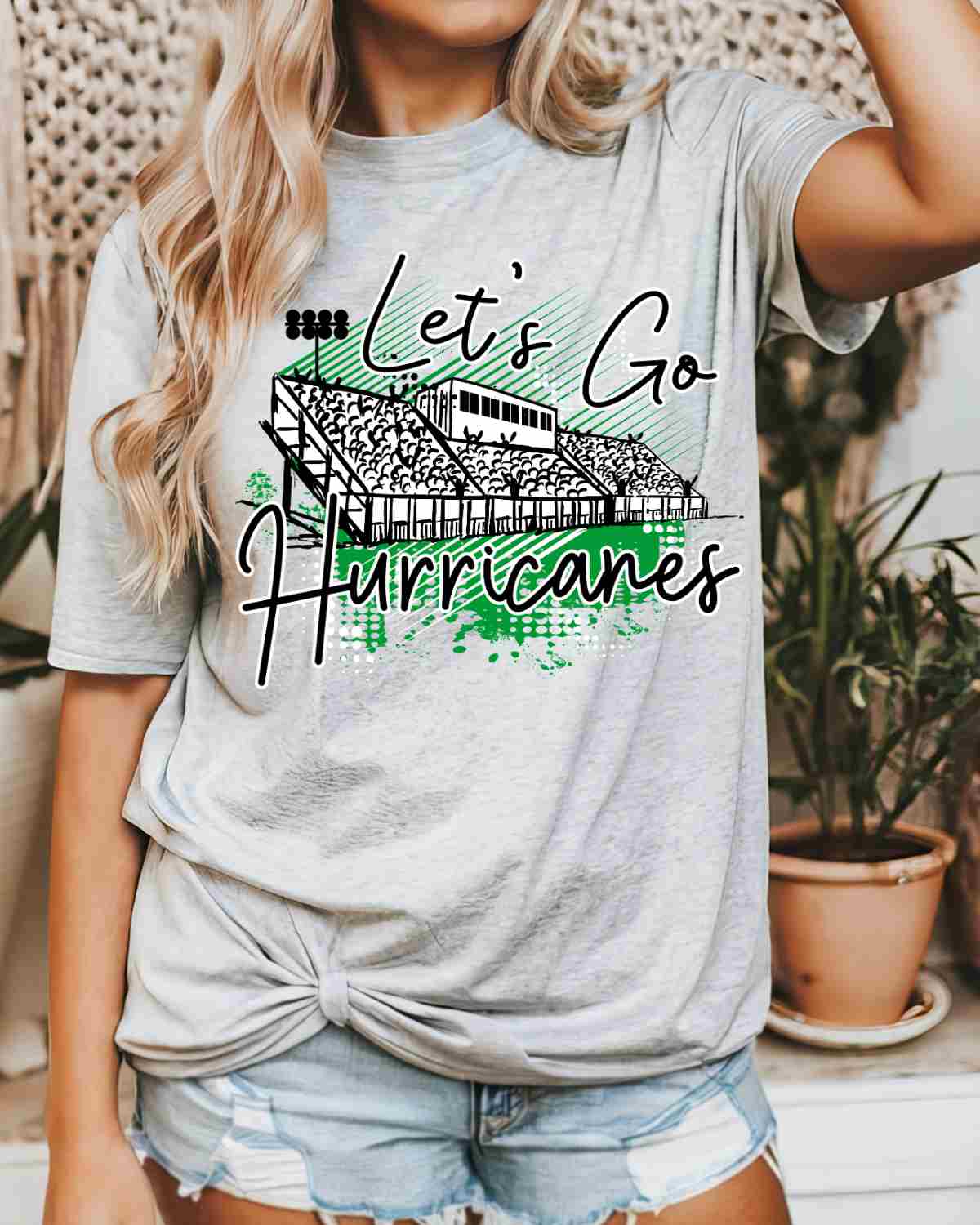 Let's Go Hurricanes DTF Transfer