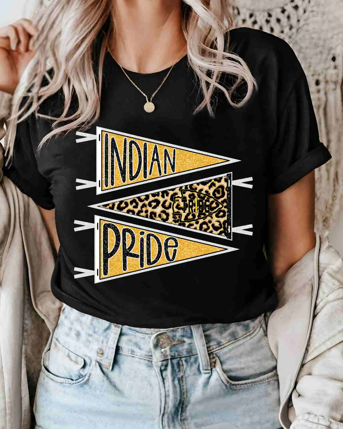 Indian Pride Tribe Pennants DTF Transfer