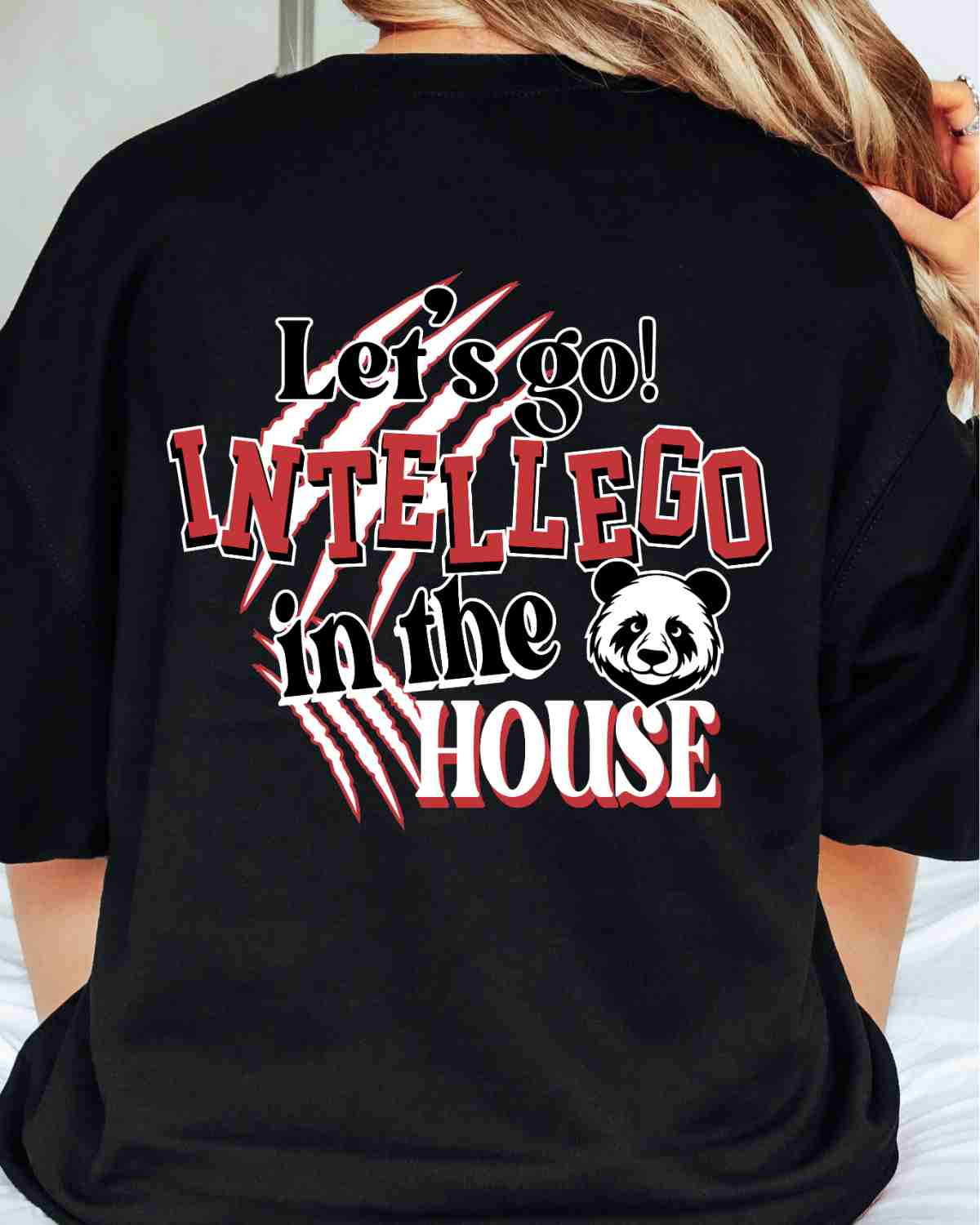 Let's Go Intellego In the House DTF Transfer