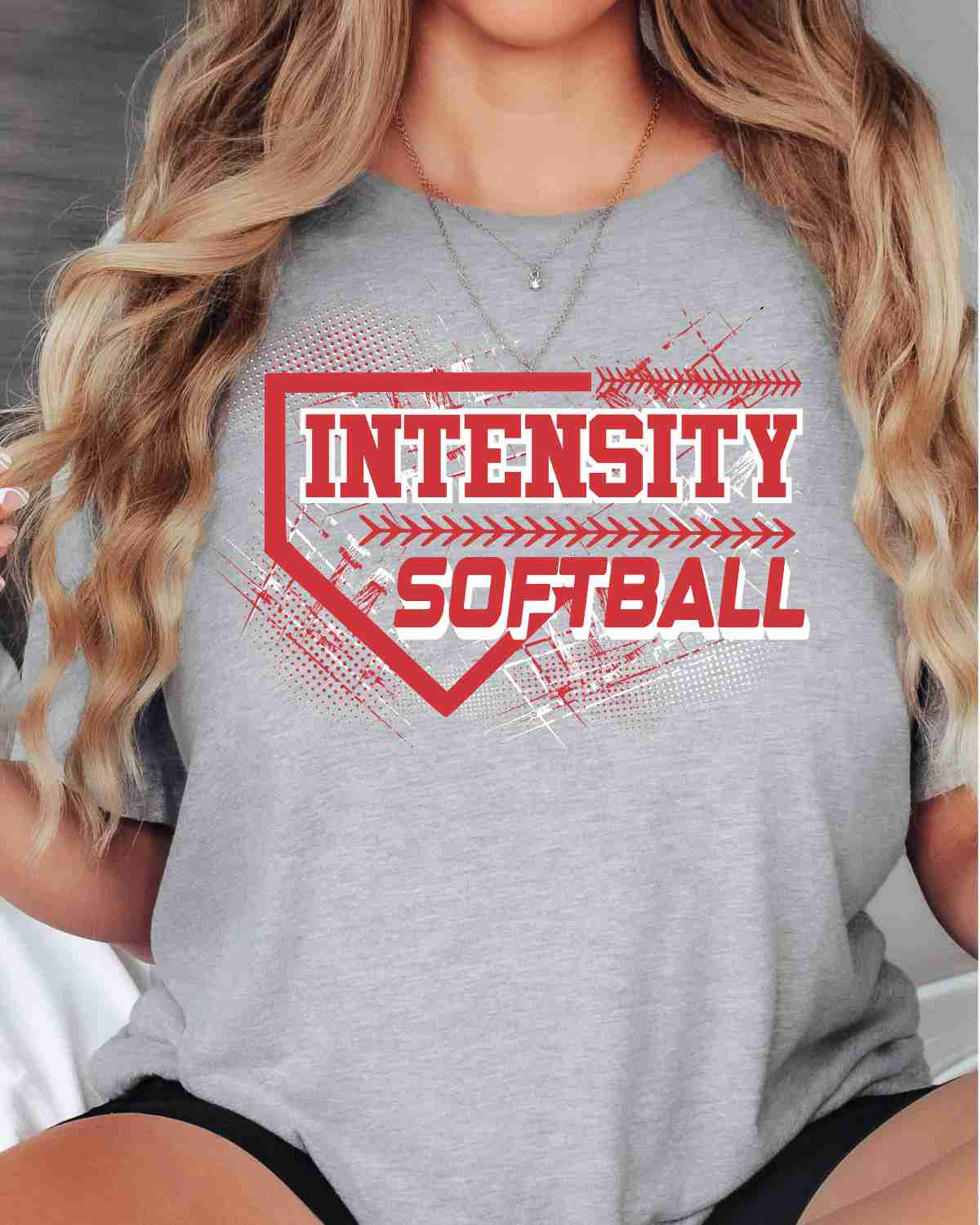 Intensity Softball Home Plate Grunge DTF Transfer