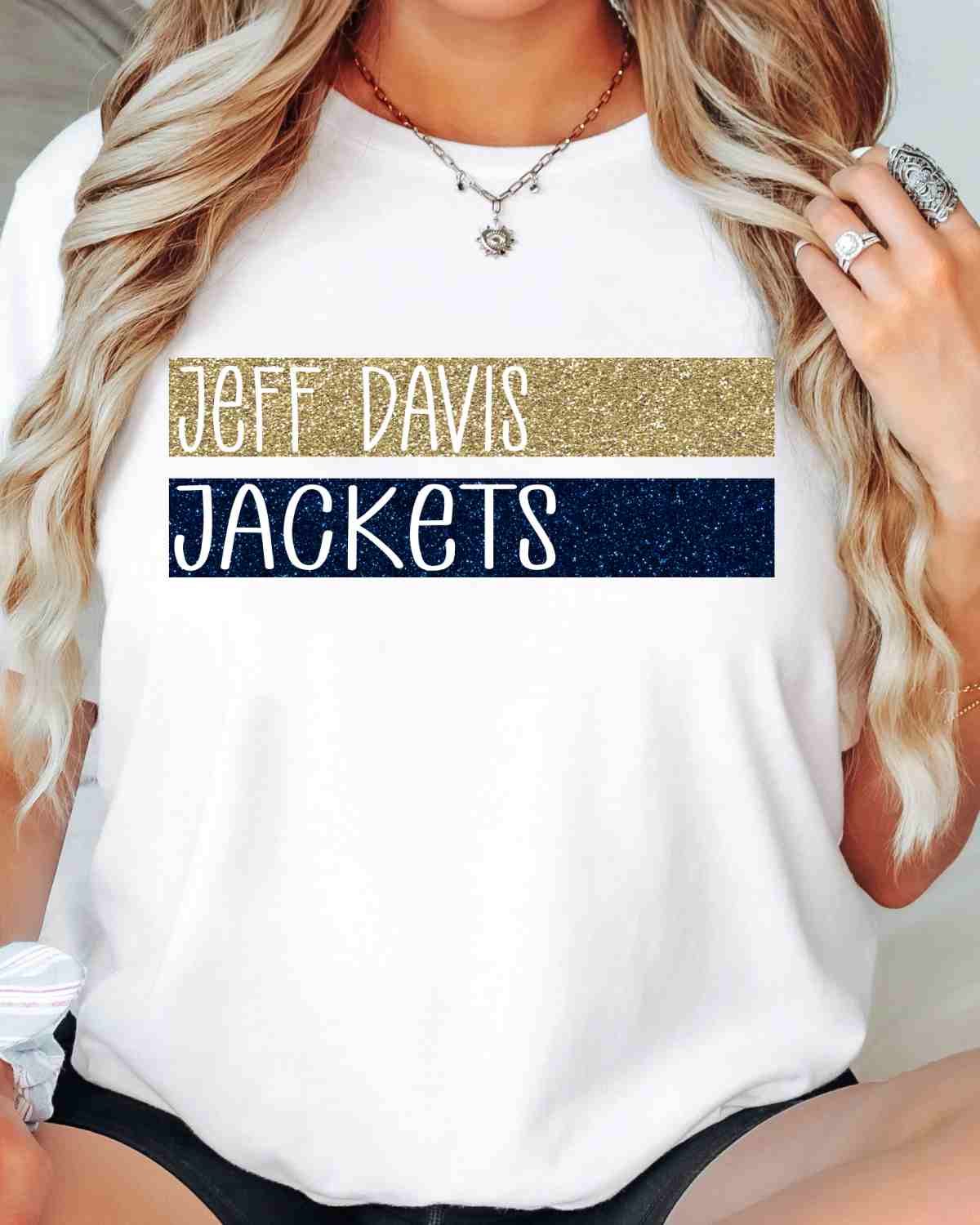 Jeff Davis Jackets Rectangles DTF Transfer